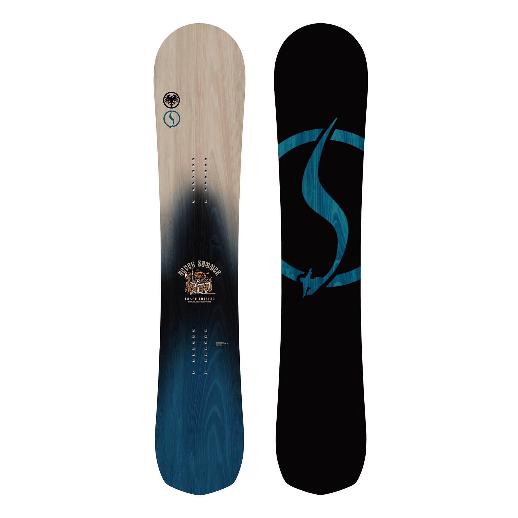 Never Summer Shapeshifter 2024 | Mens Snowboards Australia