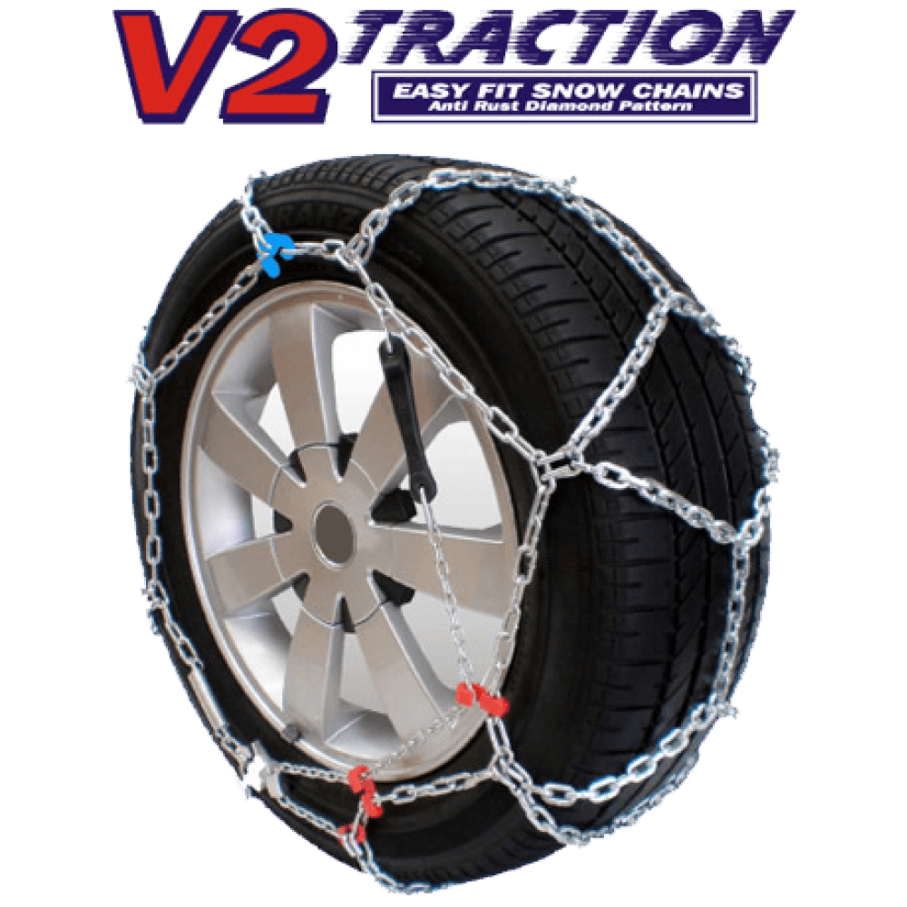 V2 Traction 2WD Easy Fit Car Snow Chains