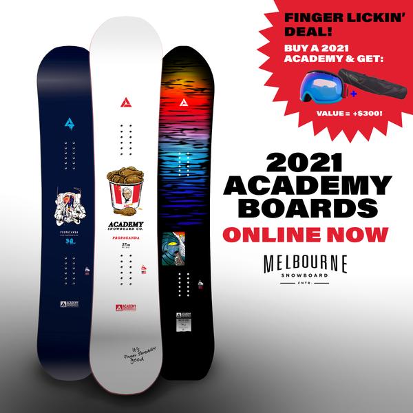 Academy 2021 Boards - IN STORE NOW!