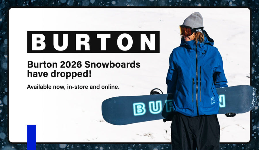 Burton 2026 Snowboards have dropped!