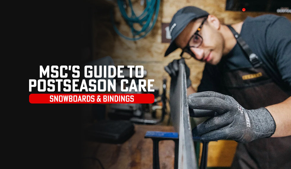 MSC's Guide To Postseason Care - Snowboards & Bindings