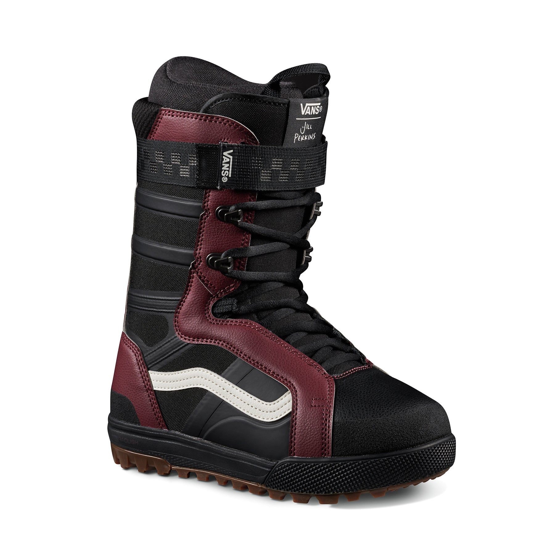 Jill Perkins Black/Burgundy