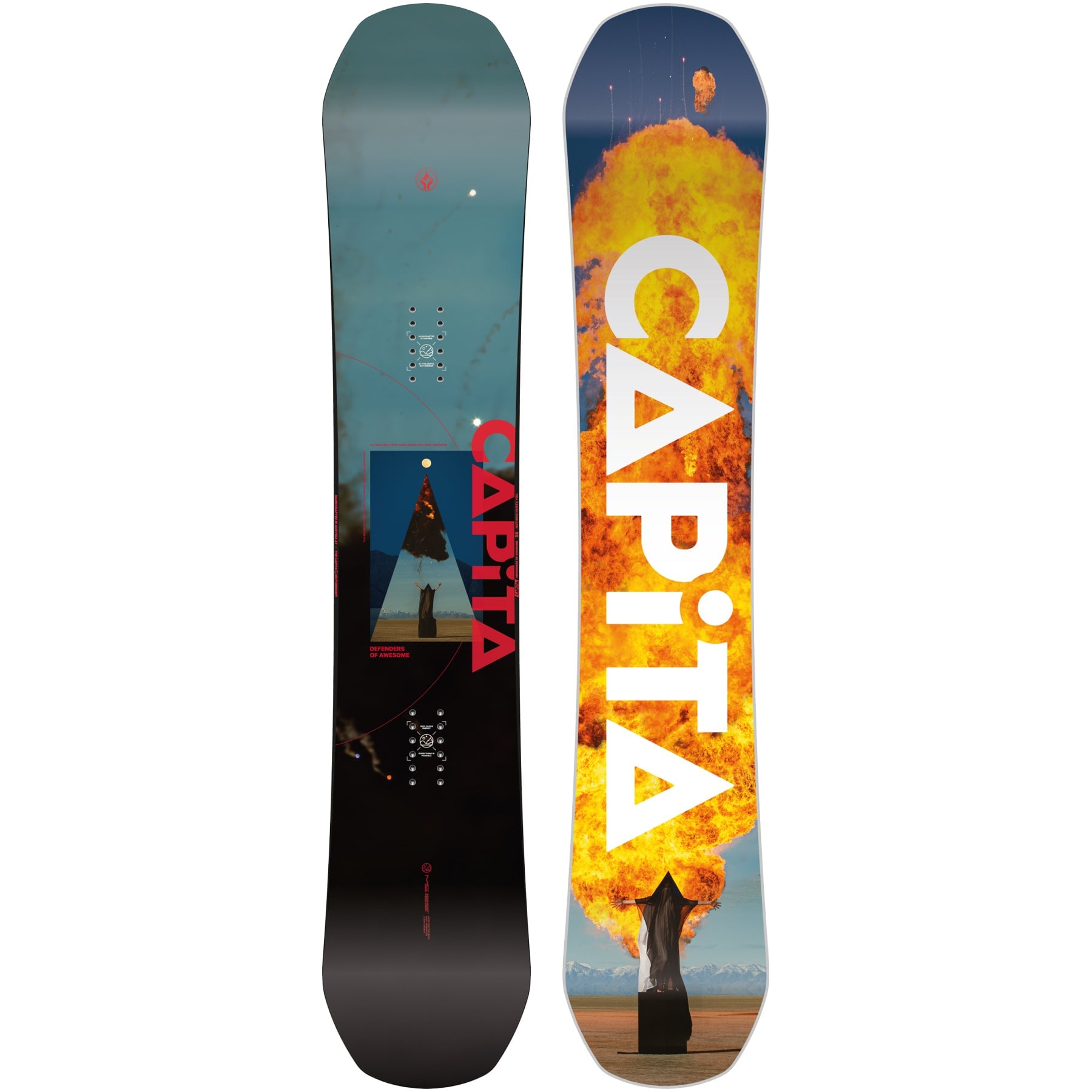 ボードのみ　CAPiTA Defenders of Awesome 156cm Capita Defenders Of Awesome Snowboard 2025 - 155cm Wide