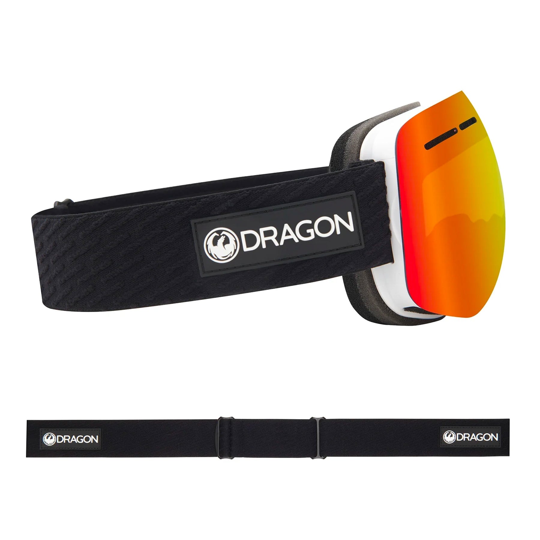 取寄) ドラゴン X1s ゴーグルズ Dragon X1s Goggles Icon/LL Red Ion