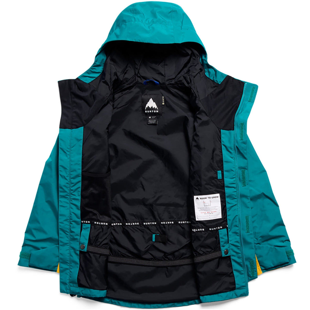 Pacific Teal/Goldenrod/True Black