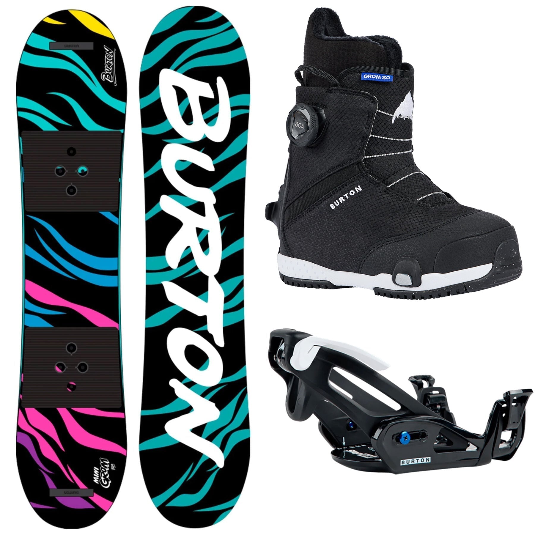 Burton Mini Grom Step On Package