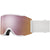 White | Chromapop Everyday Rose Gold Mirror w/ Chromapop Storm Blue Sensor Mirror
