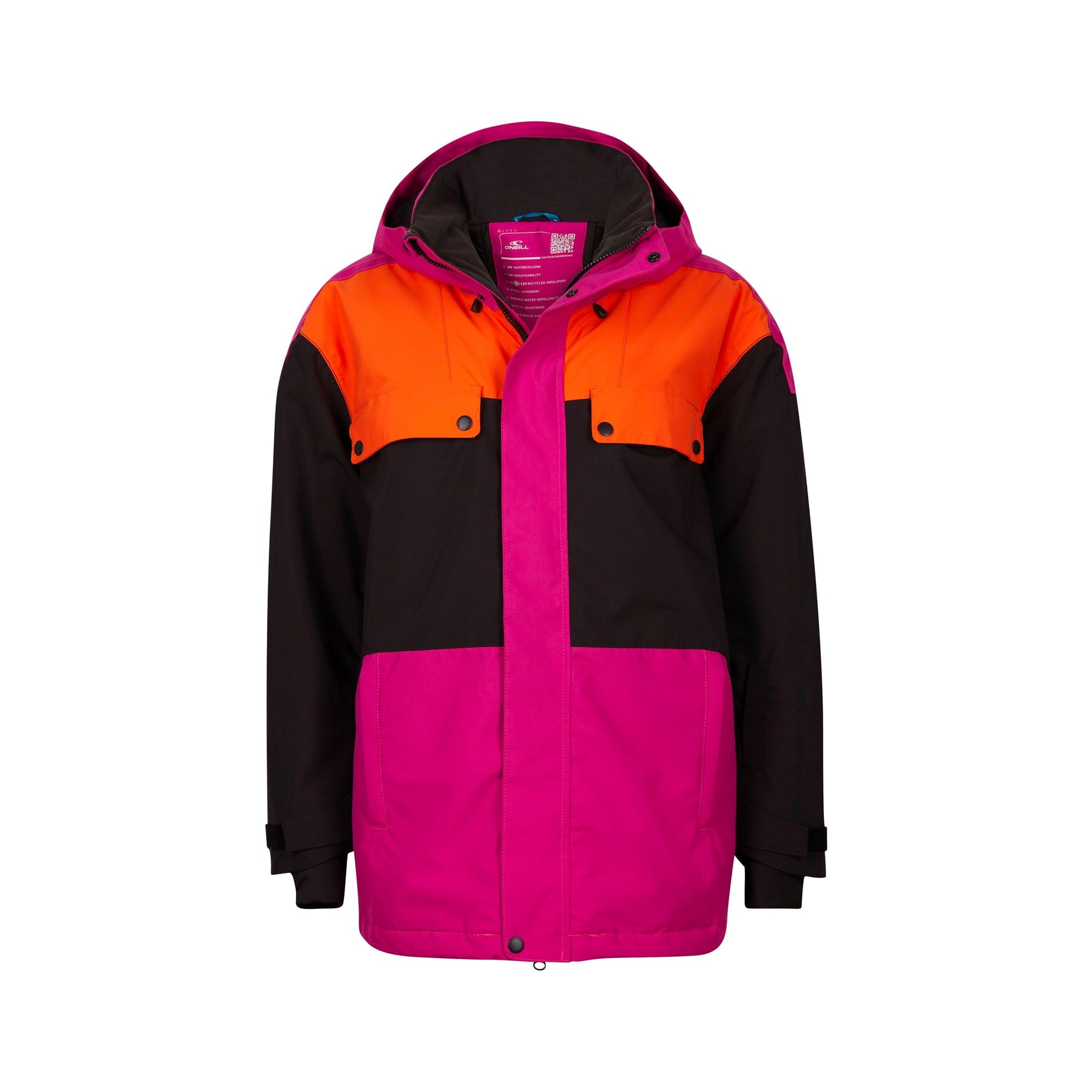 Fuchsia Red Colour Block