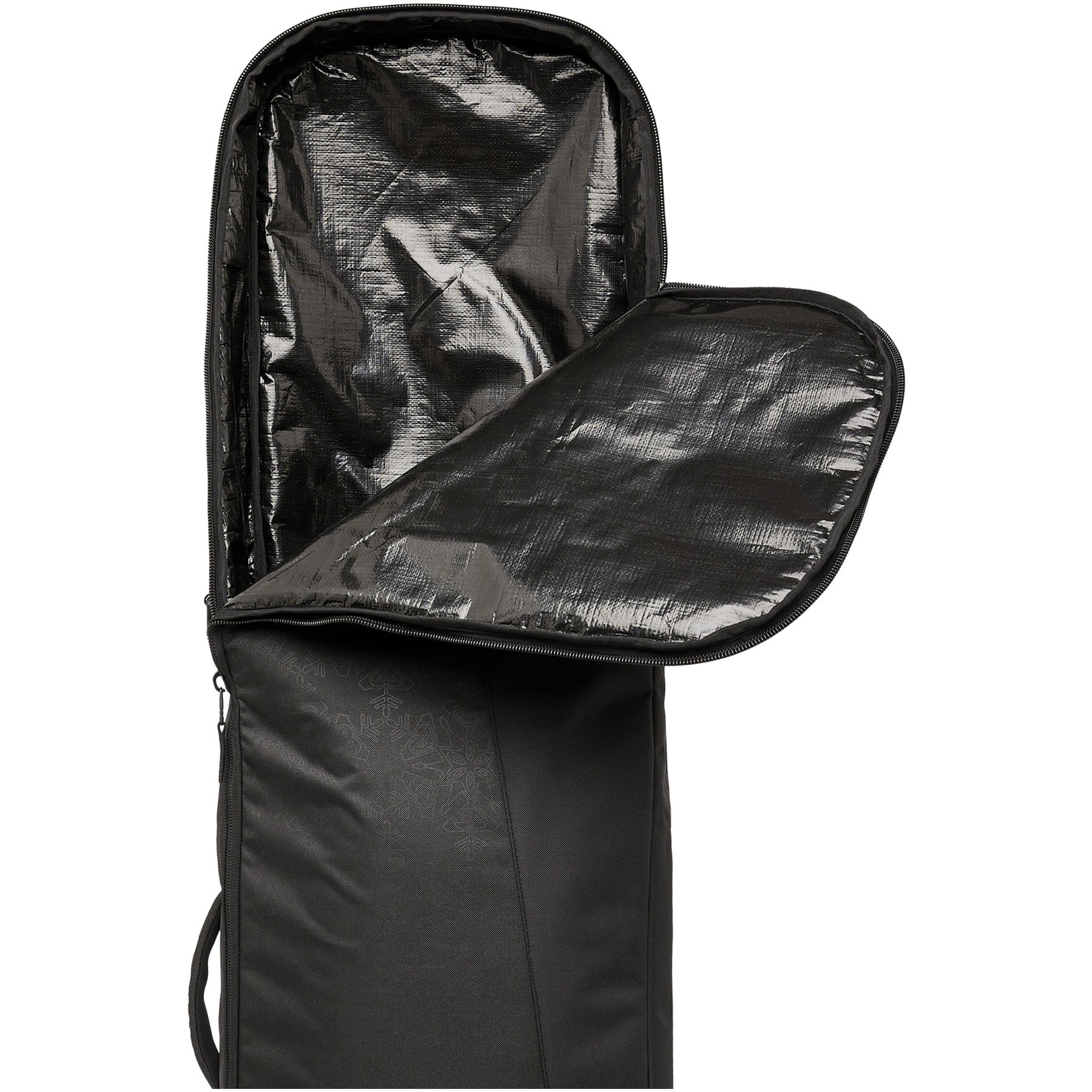 True Black Snowflake Emboss