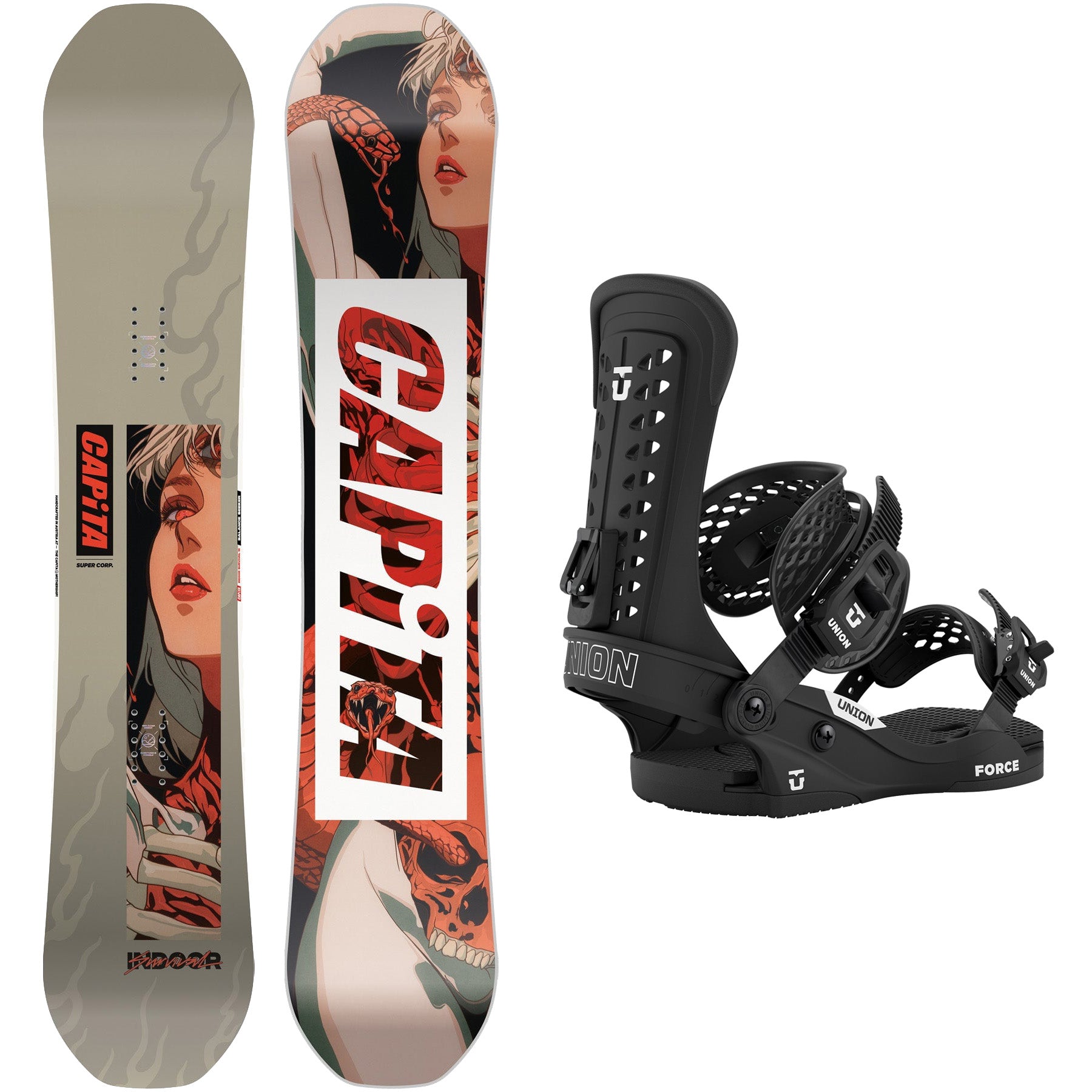 CAPiTA Indoor Survival / Union Force Classic Package
