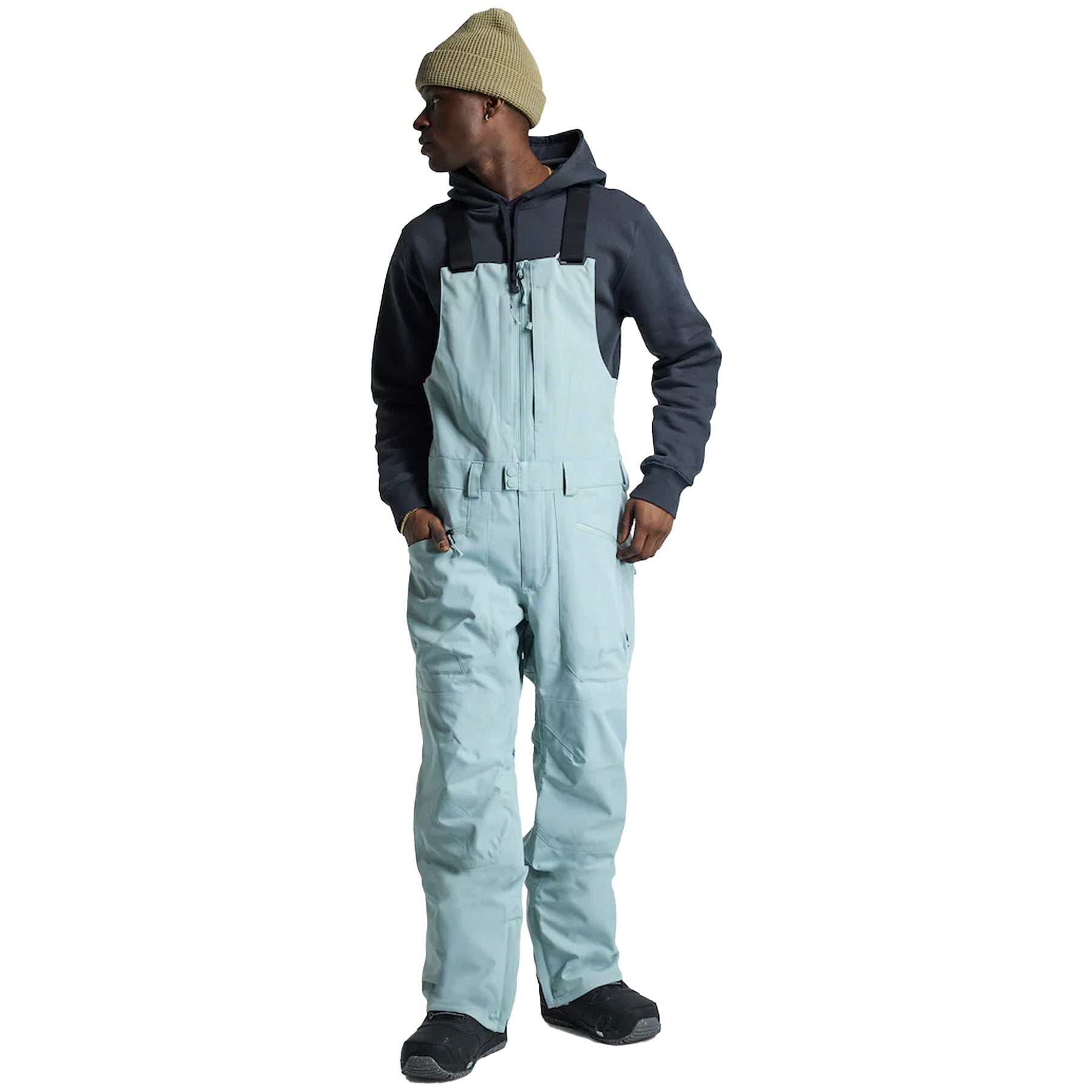 Burton Mens Reserve Bib Pants 2025 | Snowboard Bibs Australia