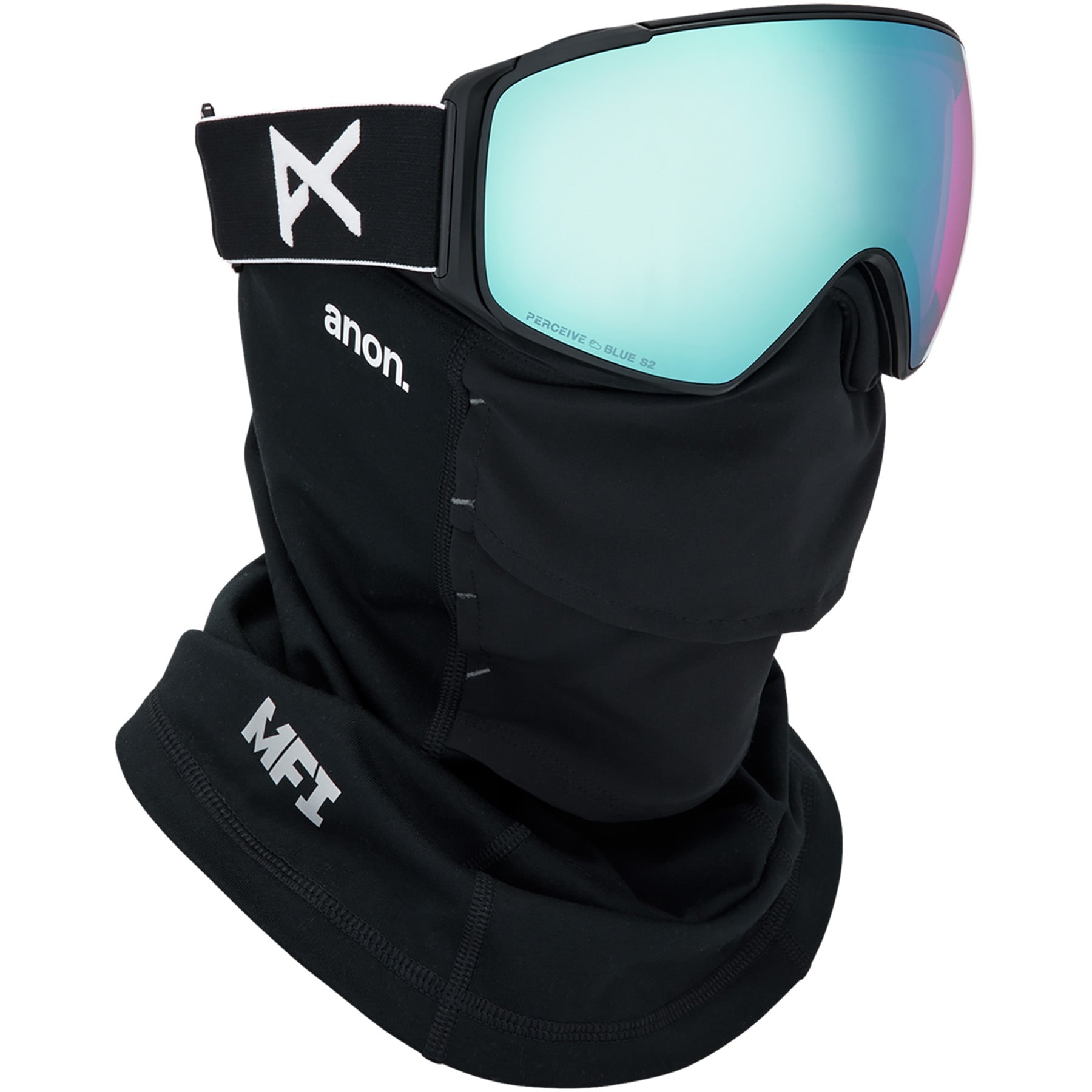 Frame: Black, Lens: Perceive Variable Blue, Spare Lens: Perceive Cloudy Pink