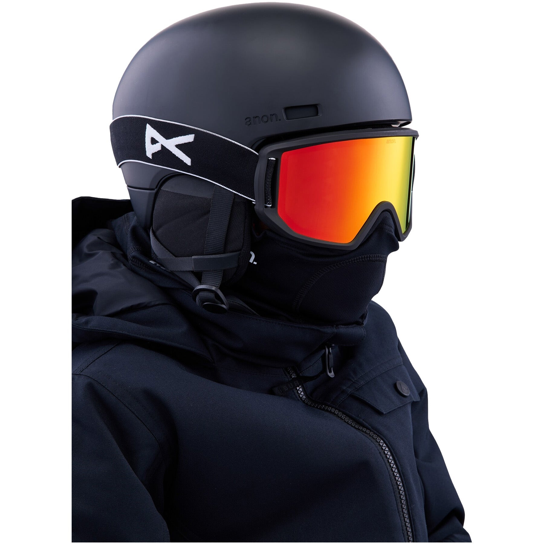 Frame: Black, Lens: Red Solex