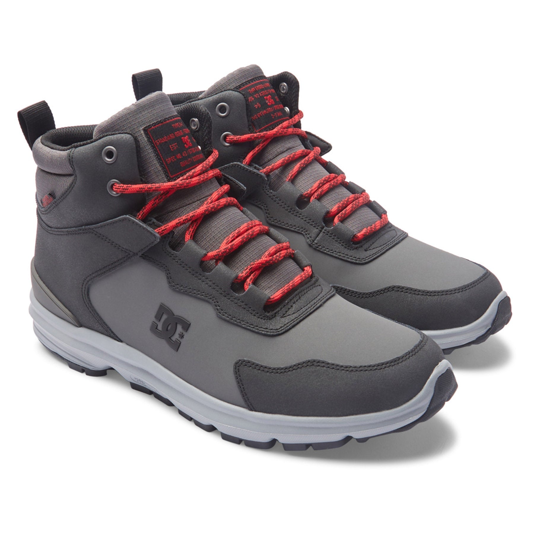 Grey/Black/Red