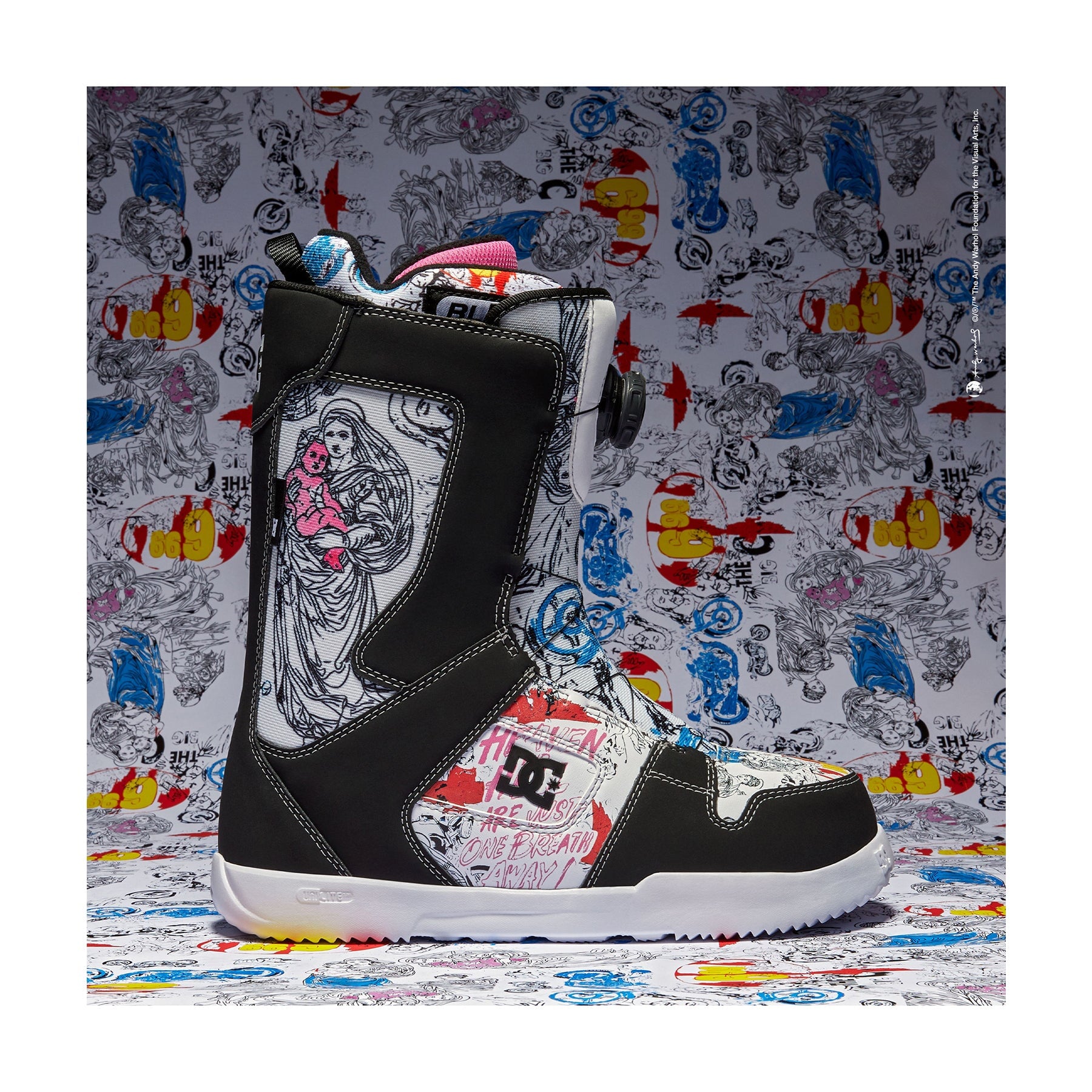 DC Andy Warhol Phase BOA 2024 | Mens Snowboard Boots Australia