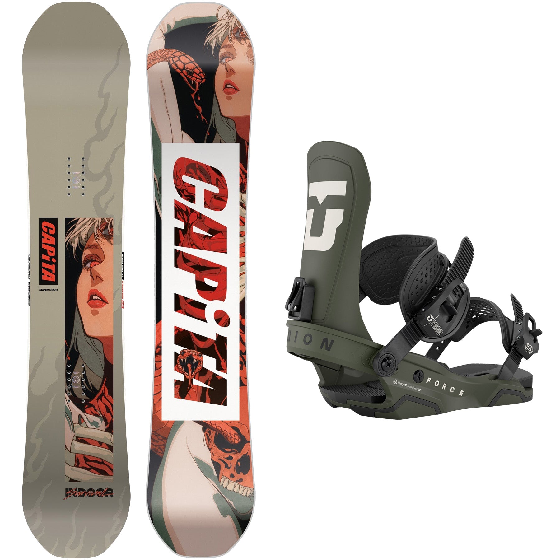 CAPiTA Indoor Survival / Union Force Package