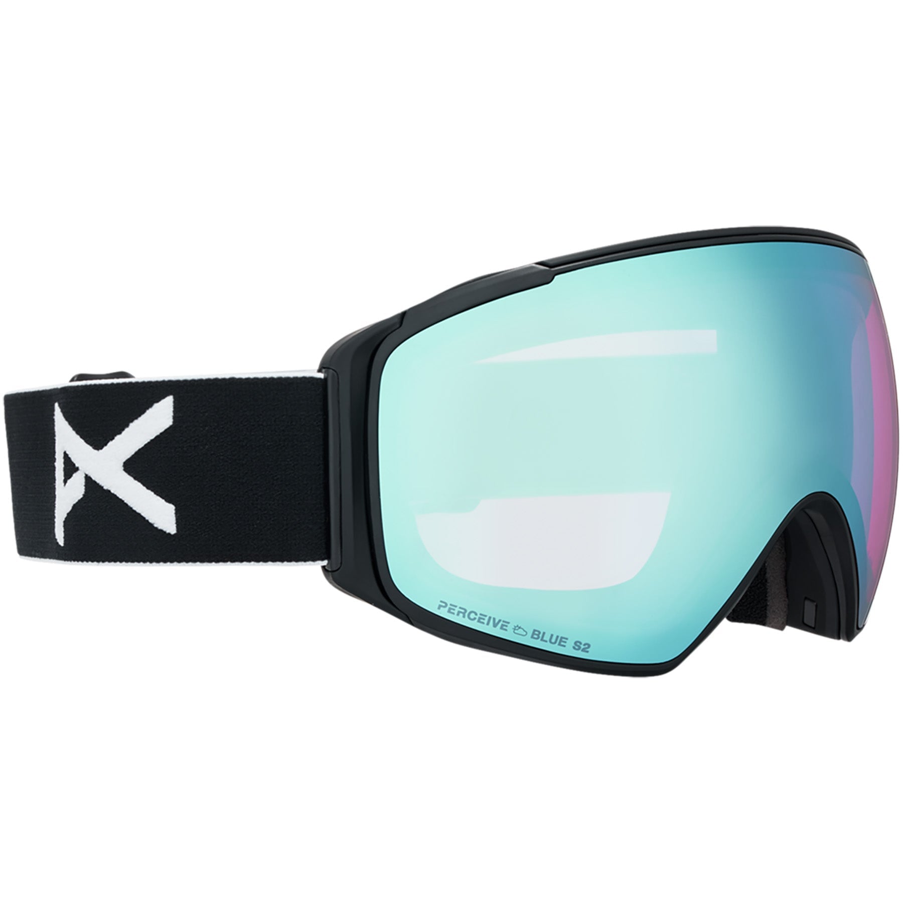 Frame: Black, Lens: Perceive Variable Blue, Spare Lens: Perceive Cloudy Pink