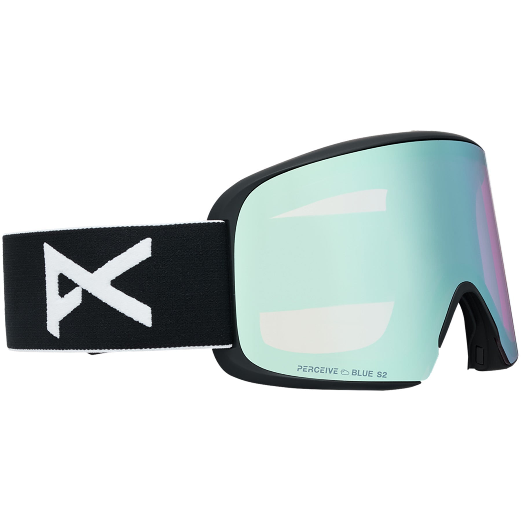 Frame: Black, Lens: Perceive Variable Blue, Spare Lens: Perceive Cloudy Pink