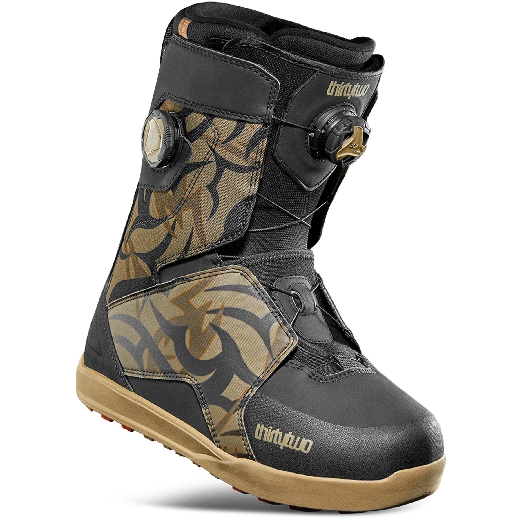ThirtyTwo Lashed Double BOA ブラック 8.5 ThirtyTwo Lashed Double BOA Boots 2026 | Men's Snowboard