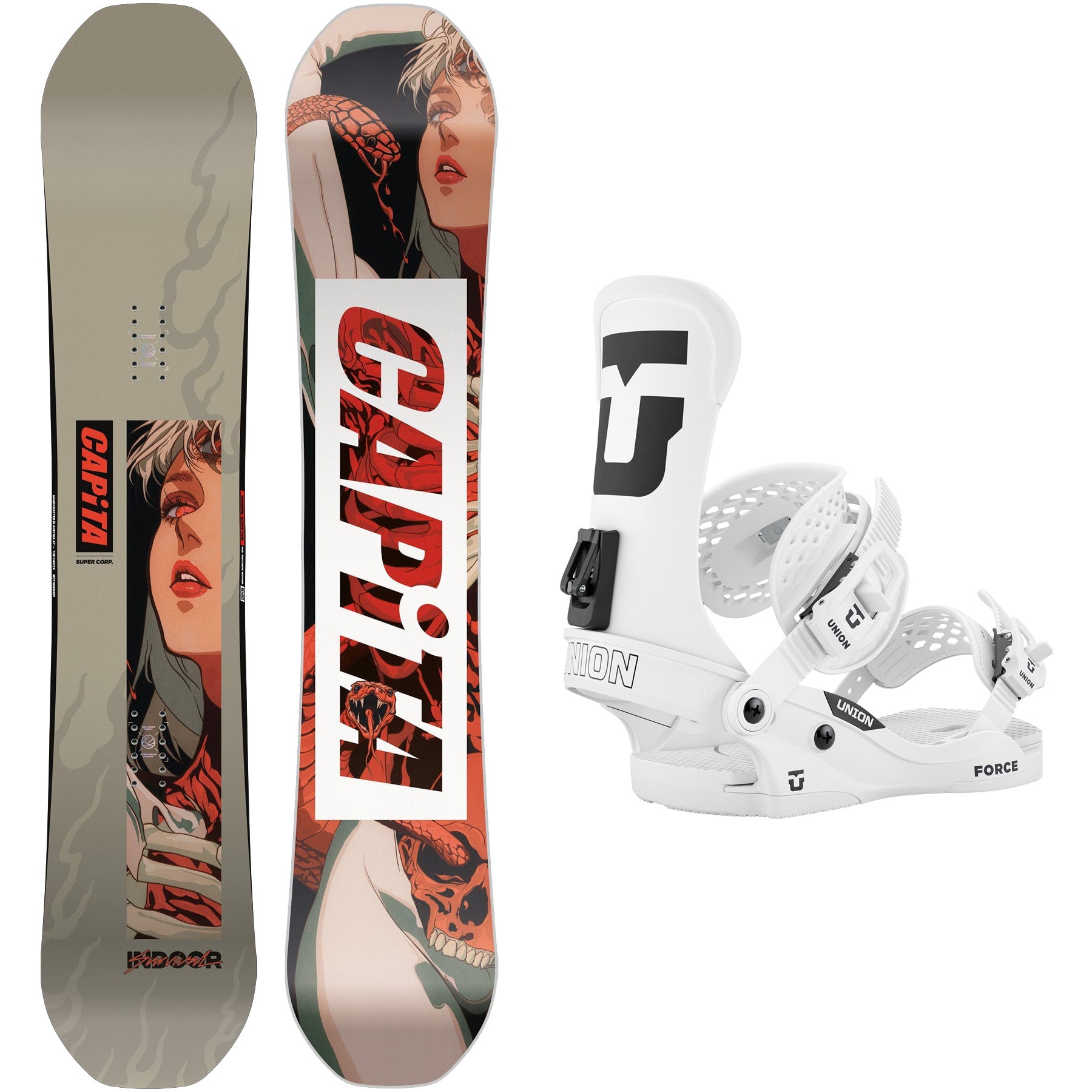 CAPiTA Indoor Survival / Union Force Classic Package