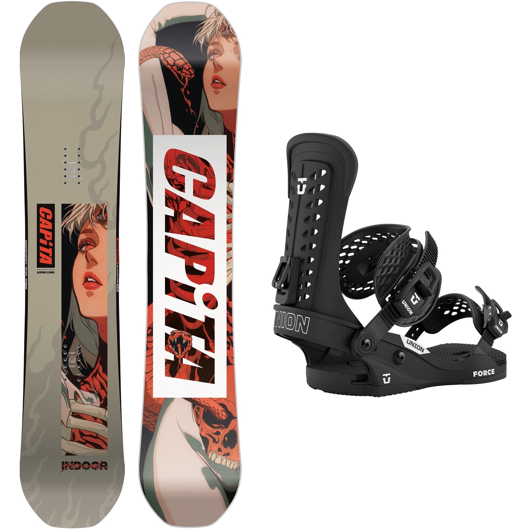 CAPiTA Indoor Survival / Union Force Classic Package