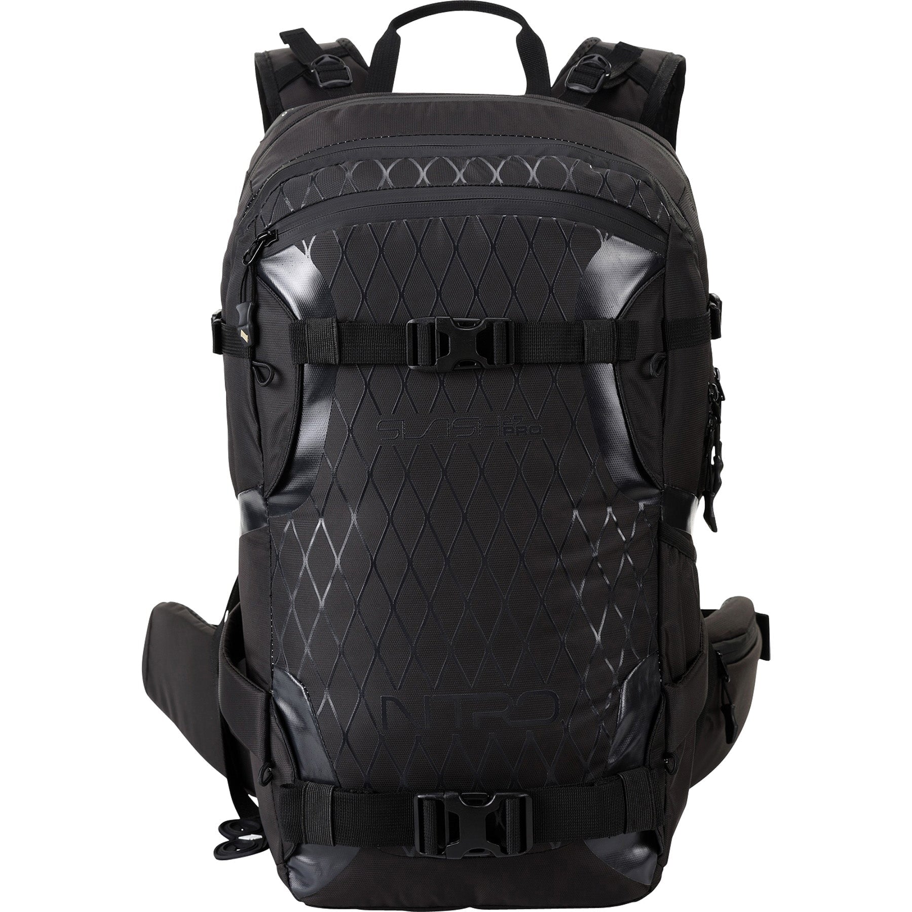 NITRO SLASH PRO ブラックバックパック　25L Nitro Slash 25 Pro Backpack | Snowboard Backpacks Australia