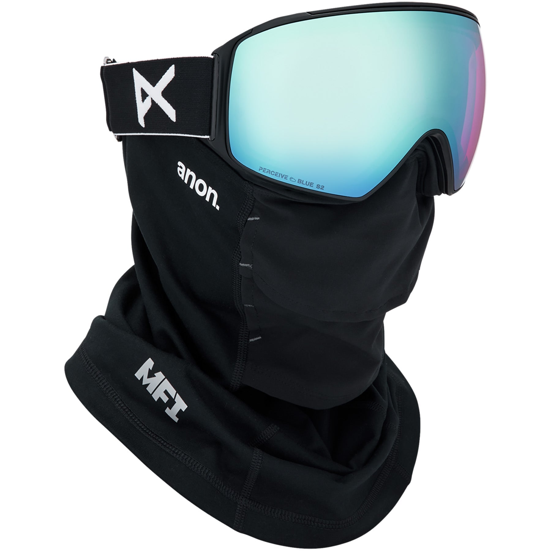 Frame: Black, Lens: Perceive Variable Blue, Spare Lens: Perceive Cloudy Pink