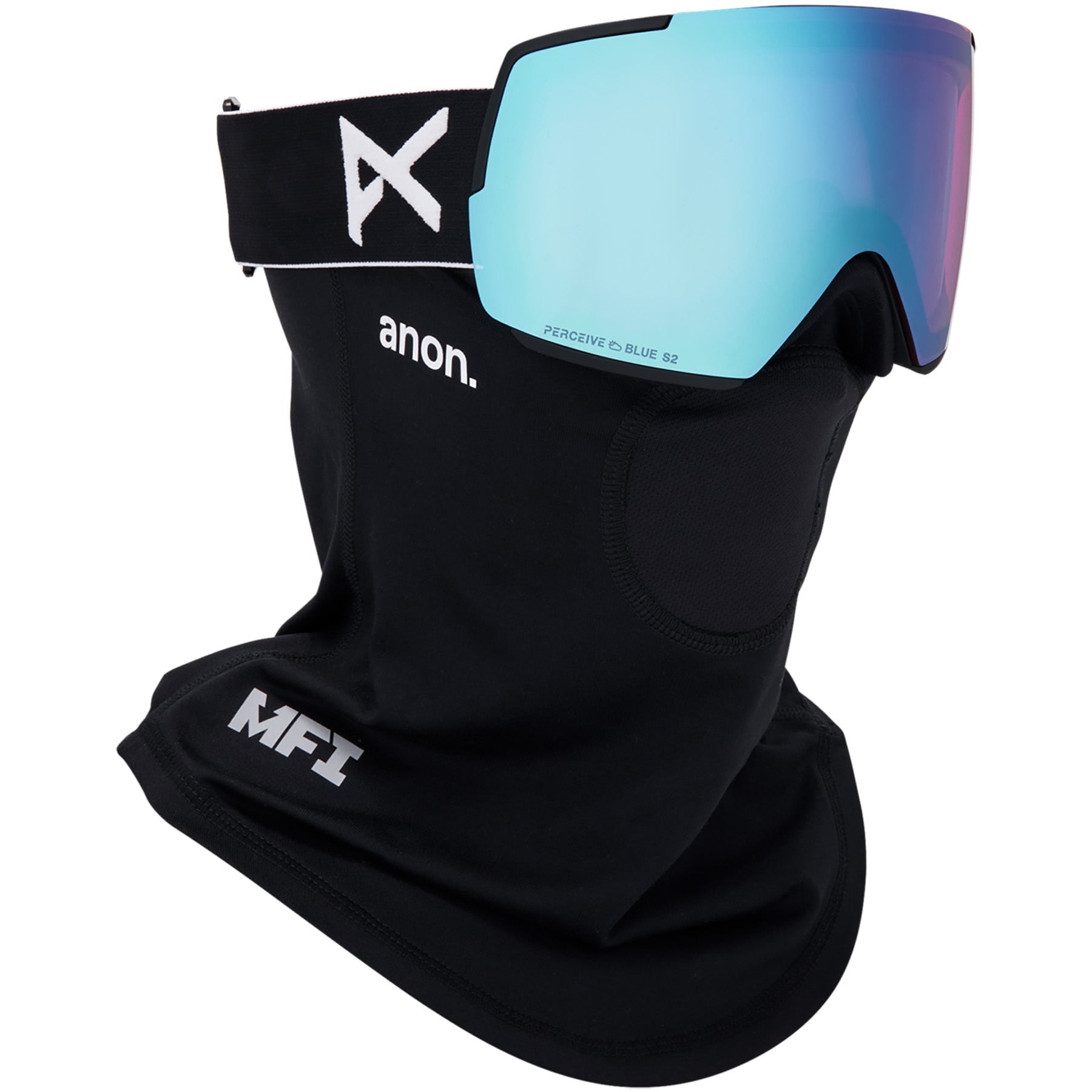 Frame: Black, Lens: Perceive Variable Blue, Spare Lens: Perceive Cloudy Pink