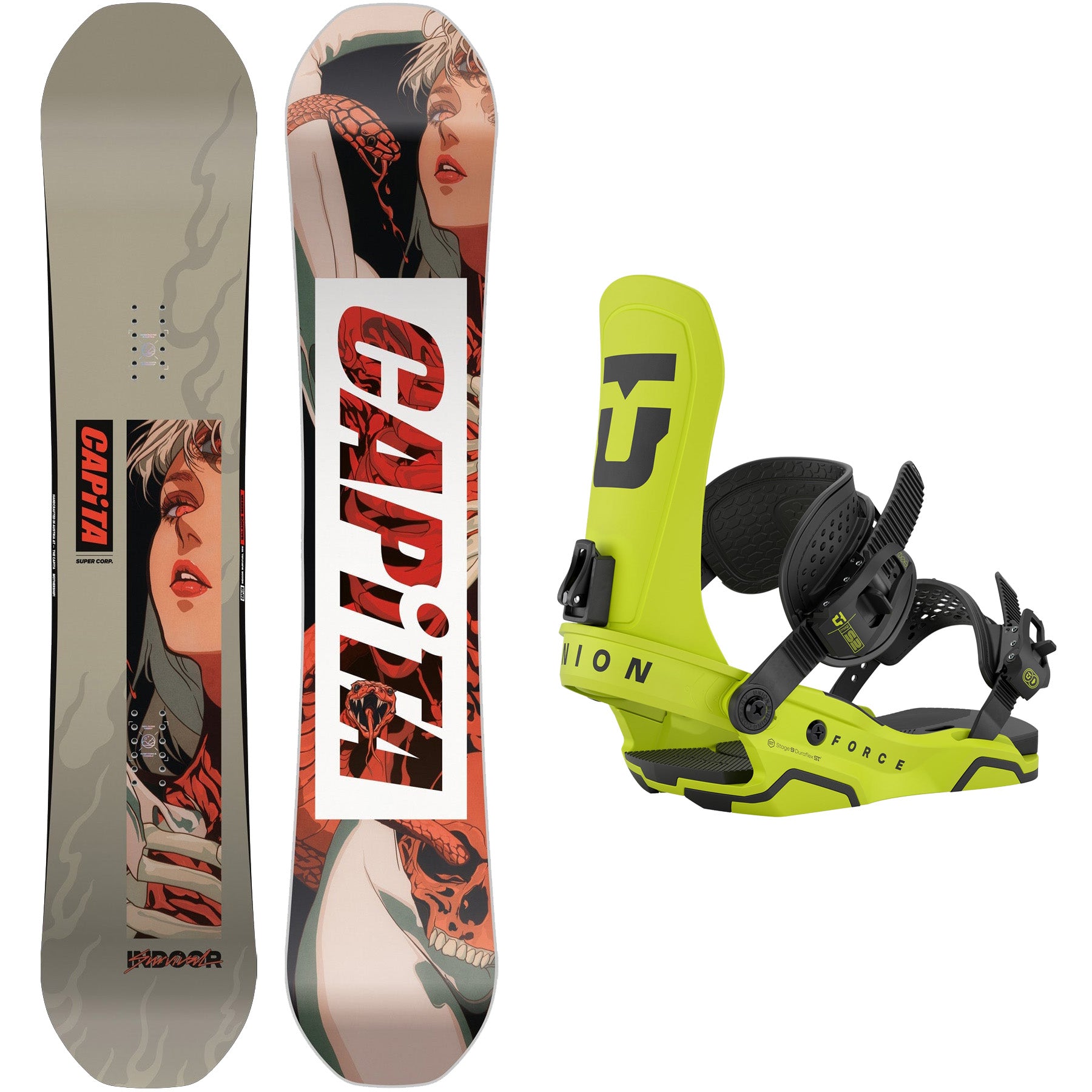 CAPiTA Indoor Survival / Union Force Package