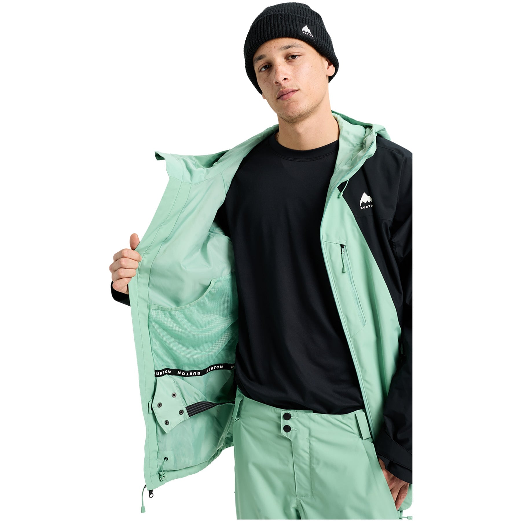 Soft Sage/True Black