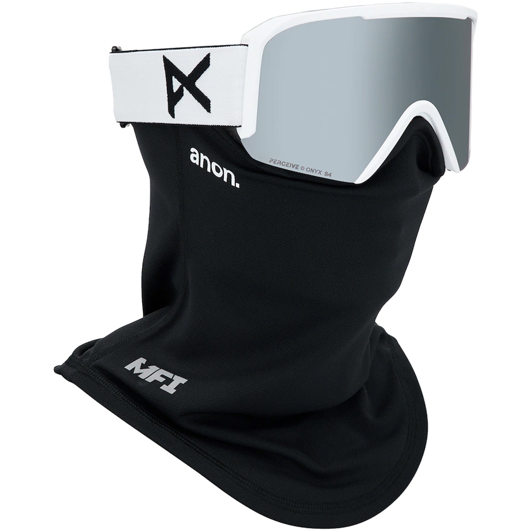 Frame: White, Lens: Perceive Sunny Onyx, Spare Lens: Perceive Cloudy Burst