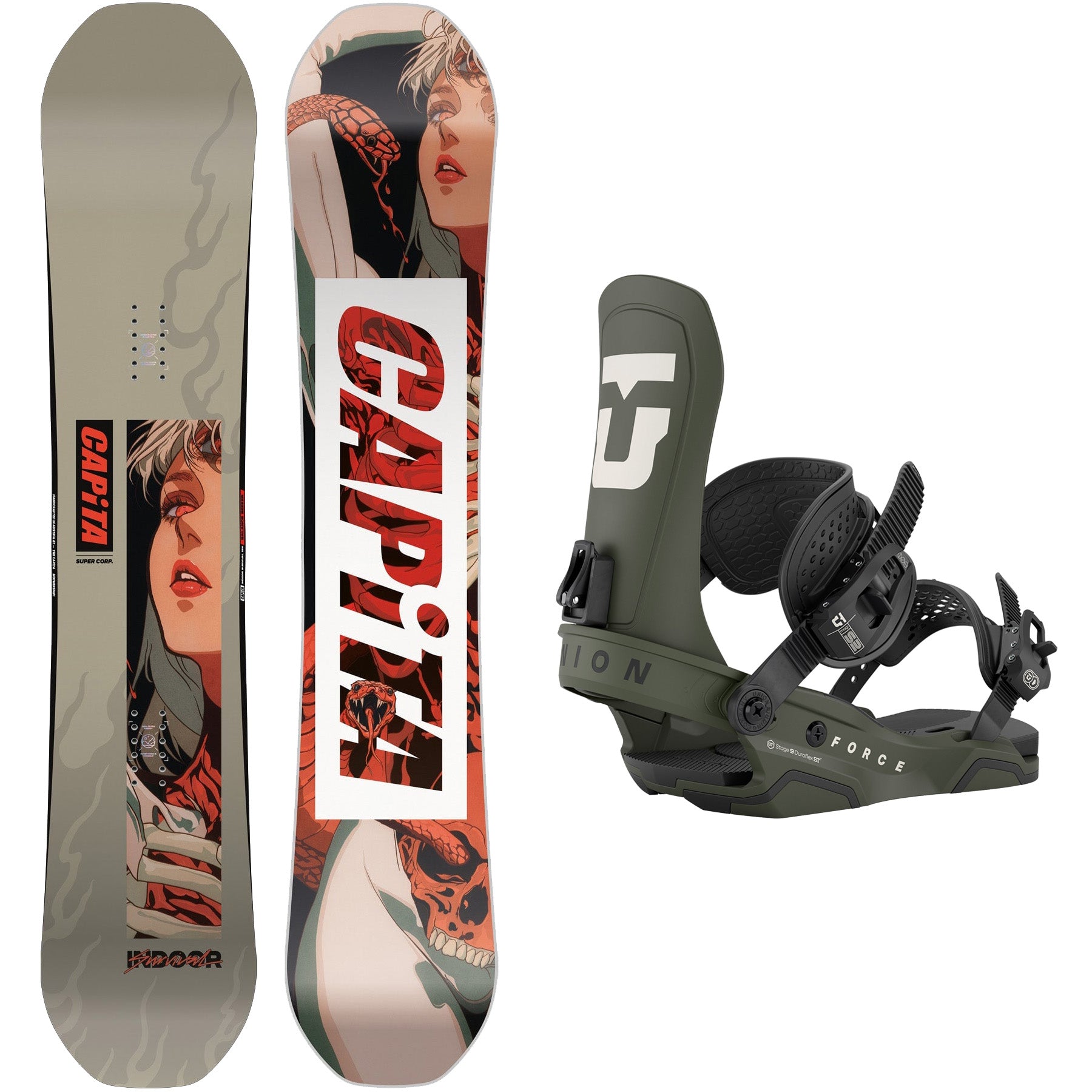CAPiTA Indoor Survival / Union Force Package