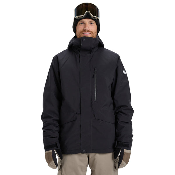 QUIKSILVER MISSION SOLID ジャケット Mサイズ 黒 Mission Solid Snow Jacket - Mission Solid Snow Jacket | Quiksilver