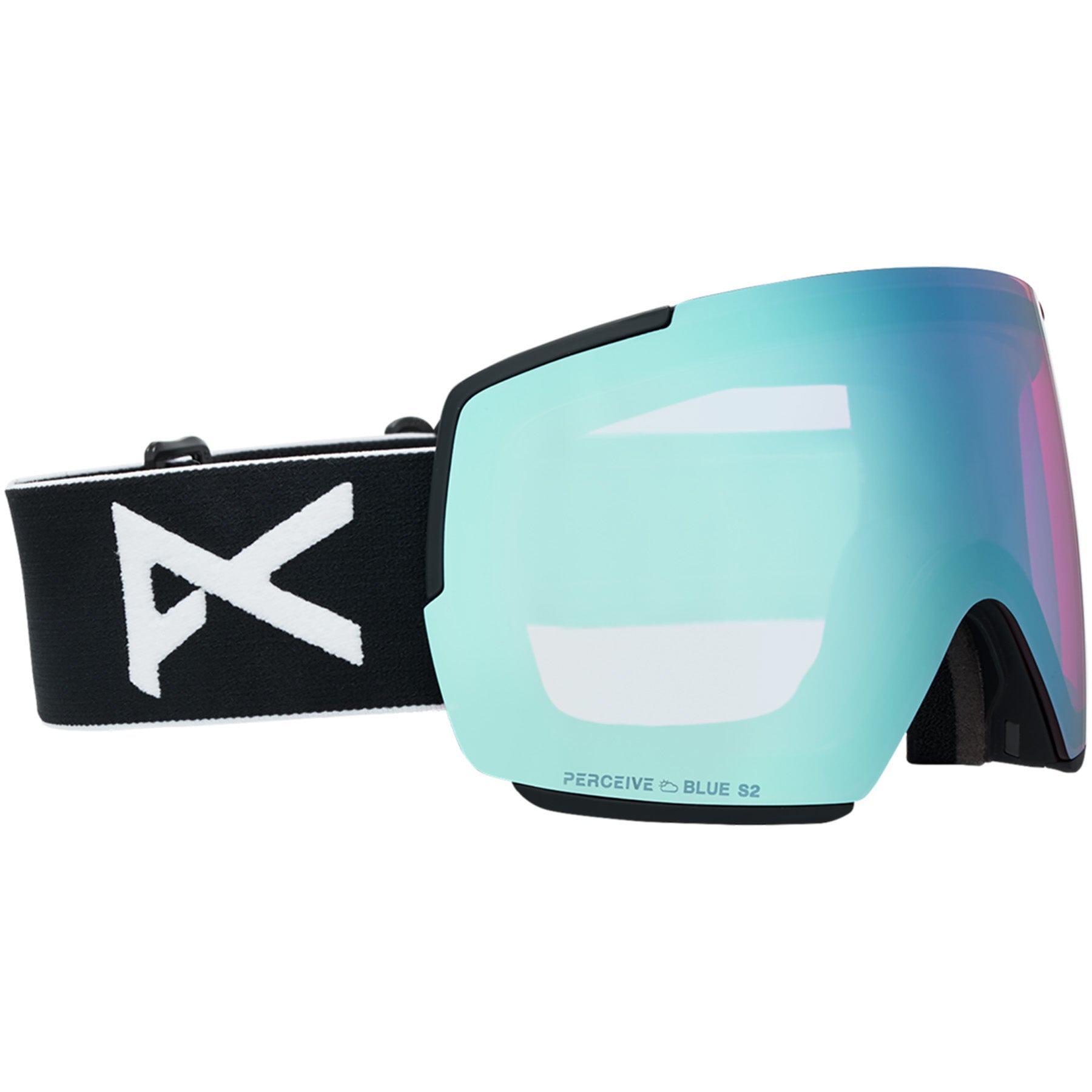 Frame: Black, Lens: Perceive Variable Blue, Spare Lens: Perceive Cloudy Pink