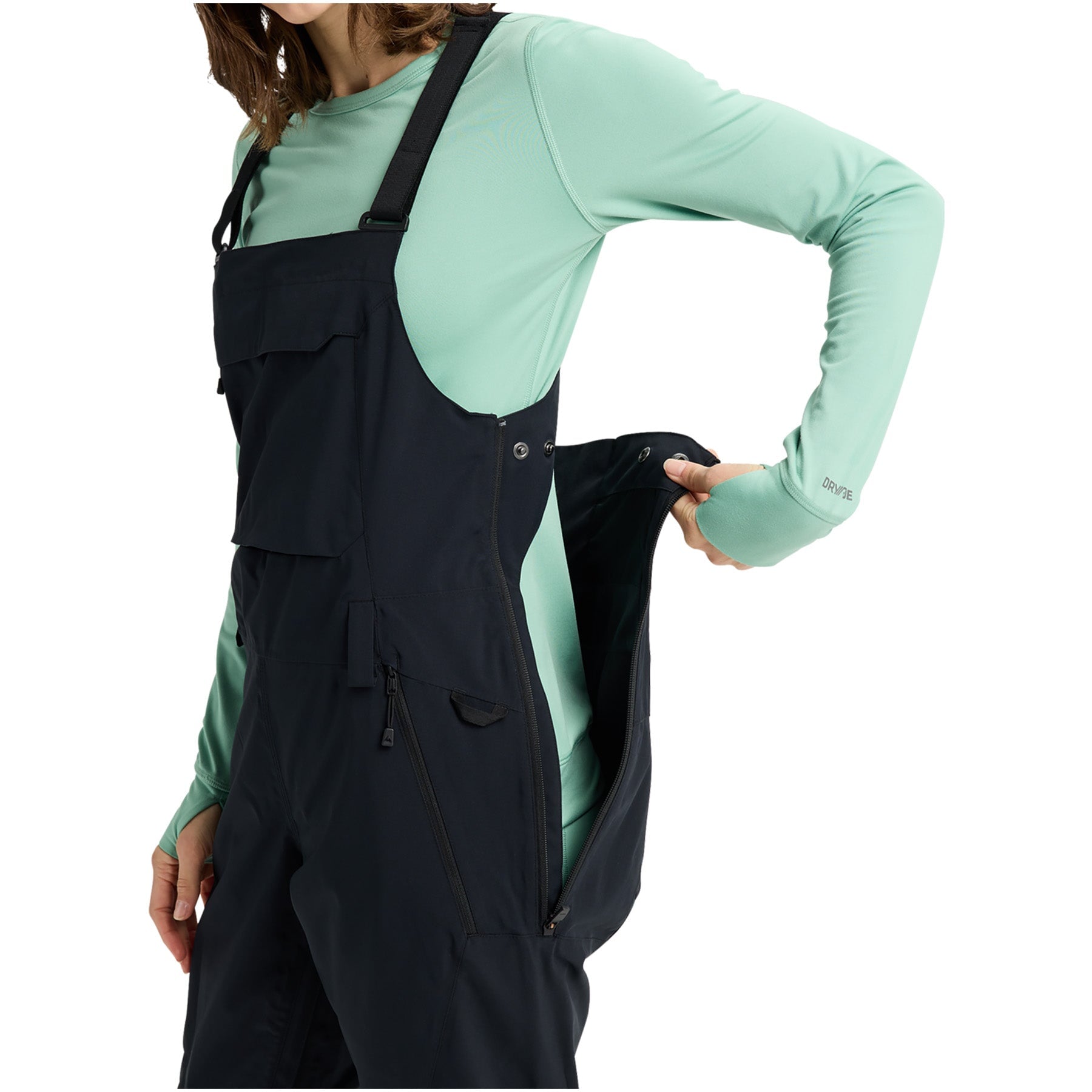 Burton Womens Reserve 2L Stretch Bibs Short 2026 | Womens