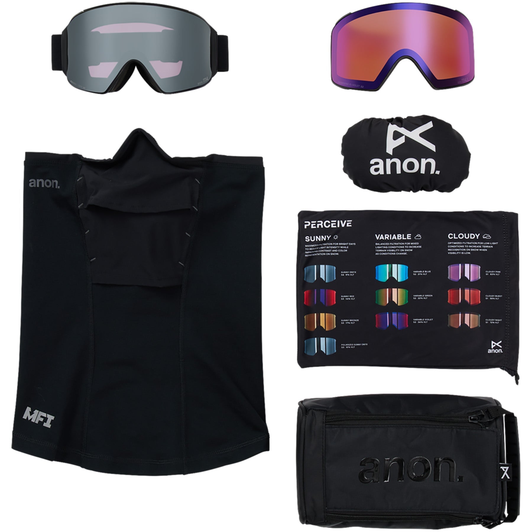 Anon M4 Cylindrical Goggles | Snowboard Goggles Australia
