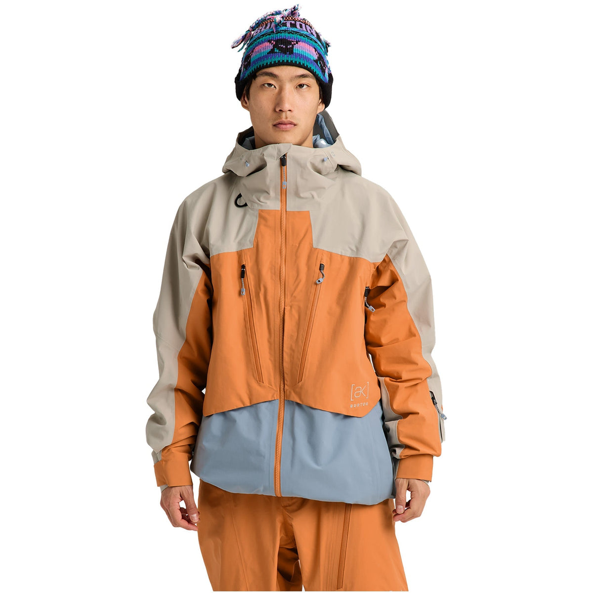 Chinchilla Gray/Goldfish Orange/Airstream Blue