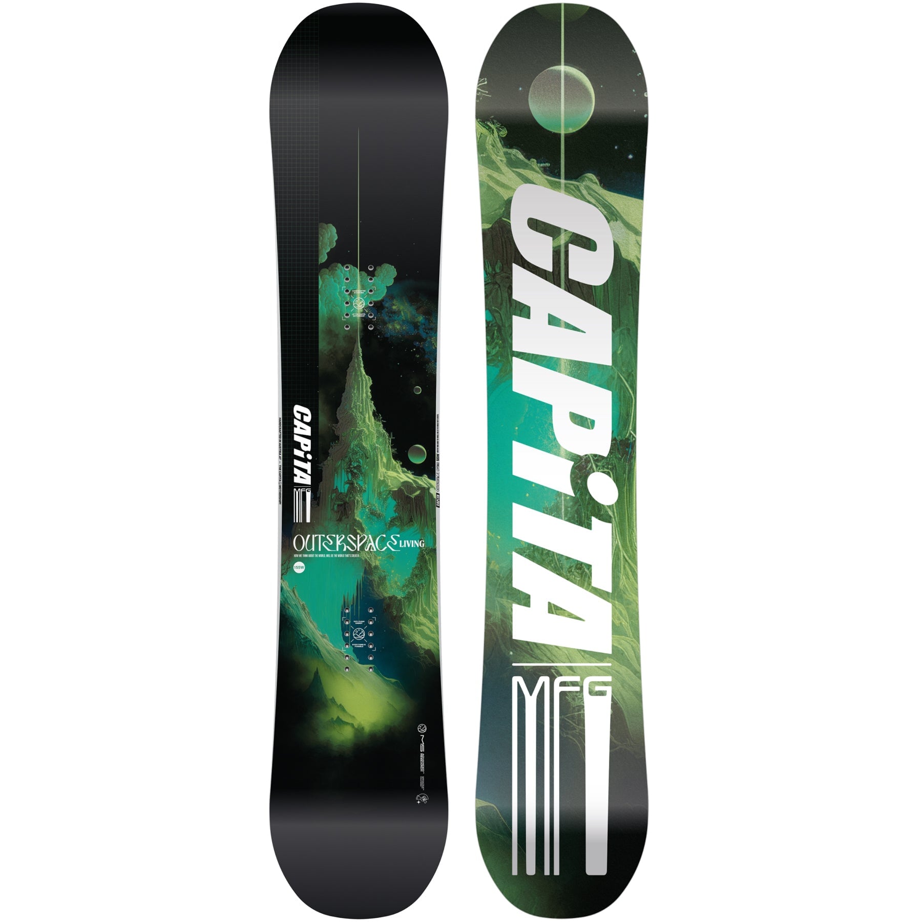 CAPiTA Outerspace Living 2025 | Mens Snowboards Australia
