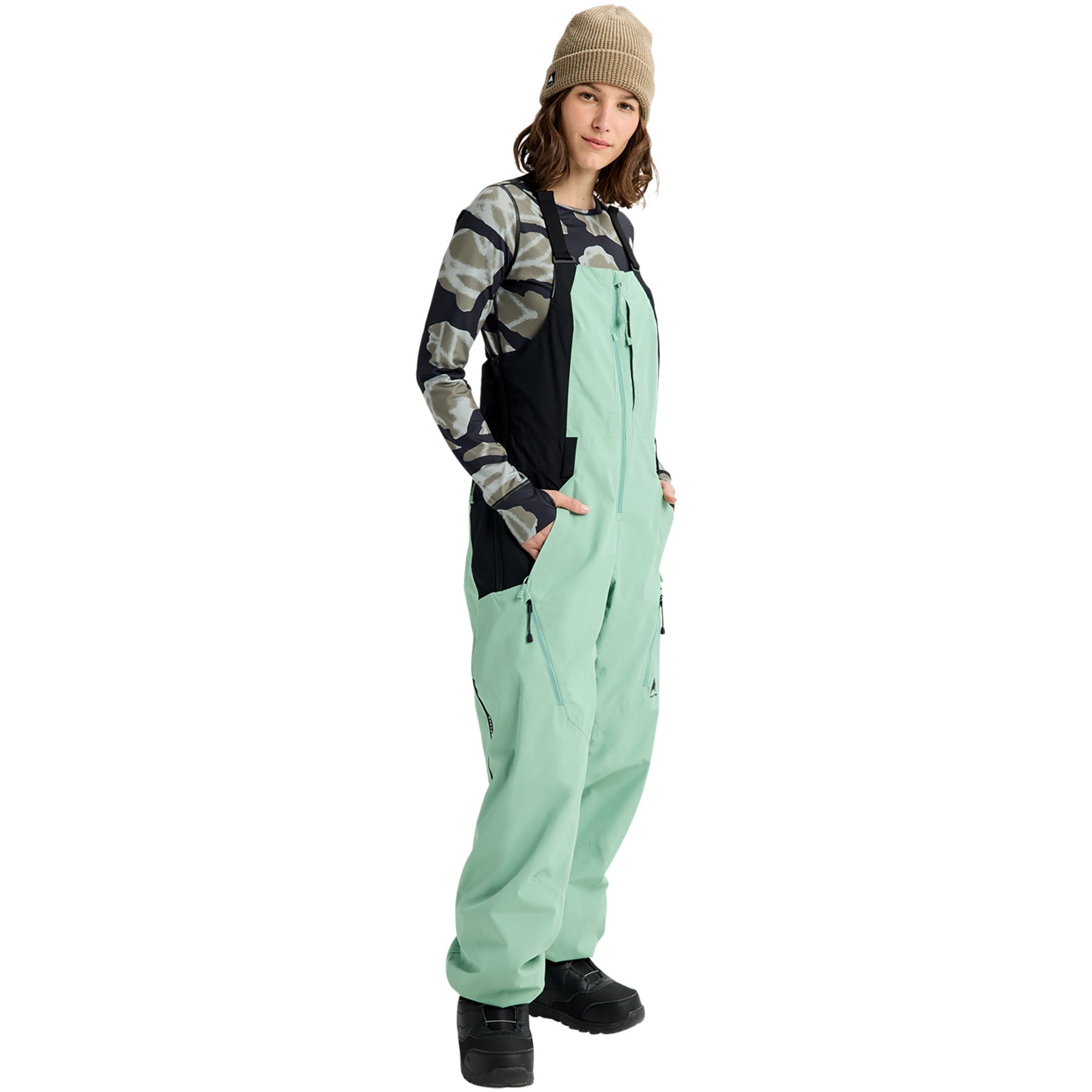 Burton Womens Reserve 2L Bibs 2026 | Womens Snowboard Bibs Australia
