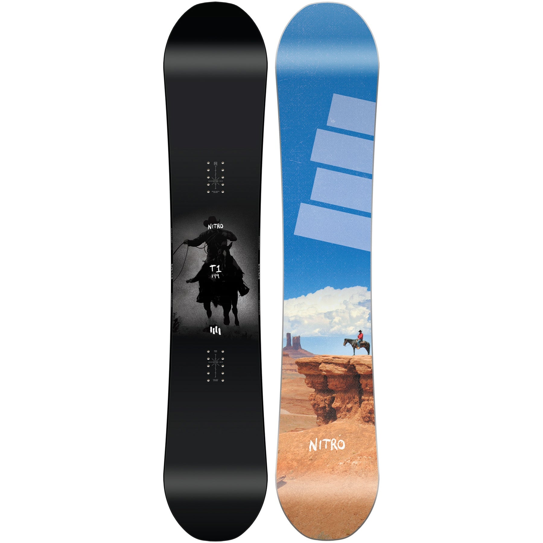 Nitro T1 2025 | Mens Snowboards Australia