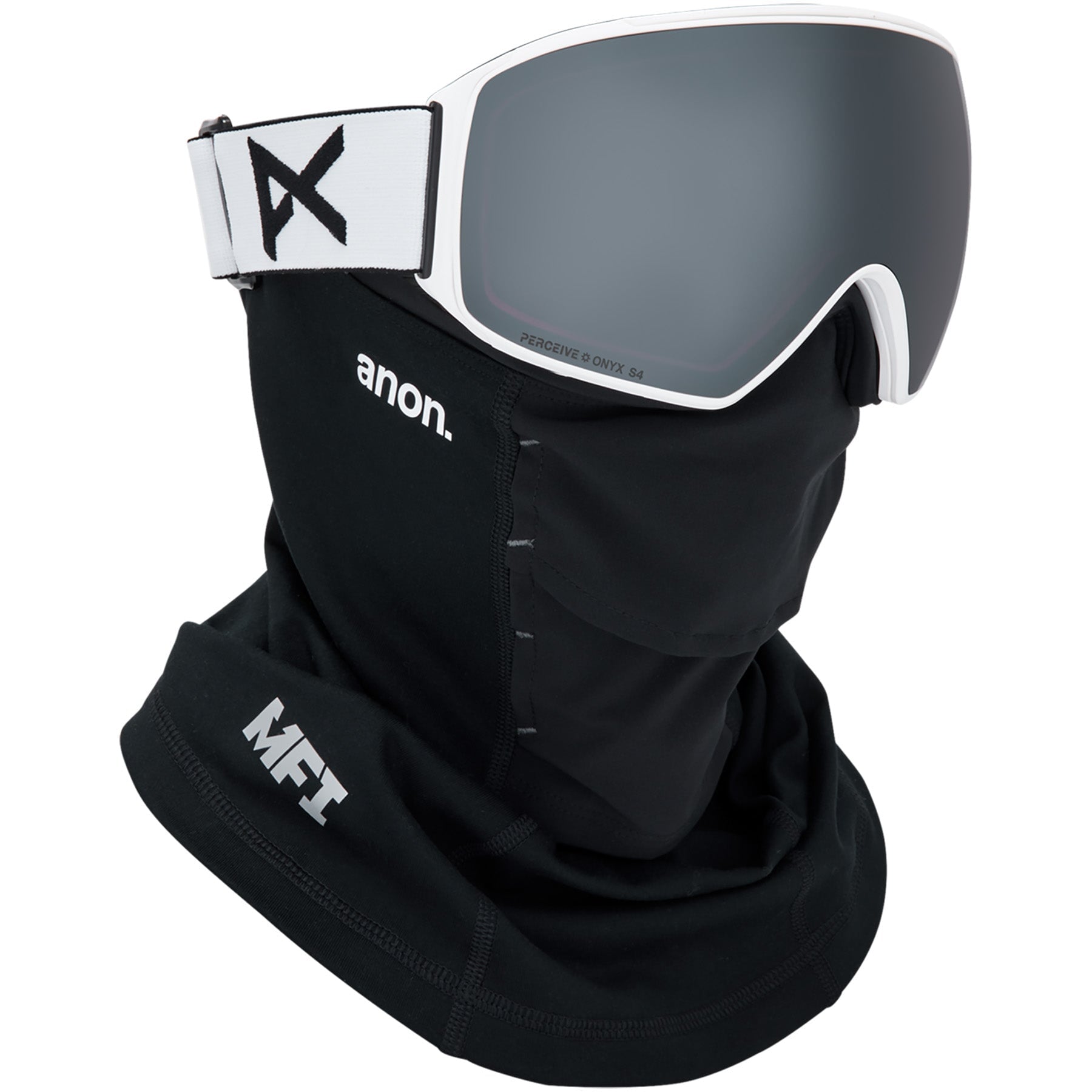 Frame: White, Lens: Perceive Sunny Onyx, Spare Lens: Perceive Variable Violet