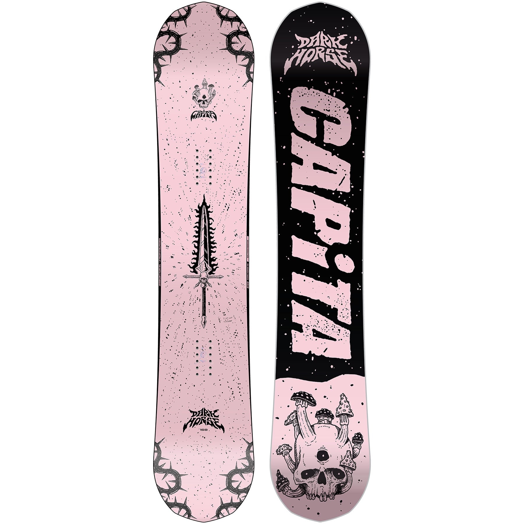 capita all mountain snowboards 150 CAPiTA Dark Horse 2027