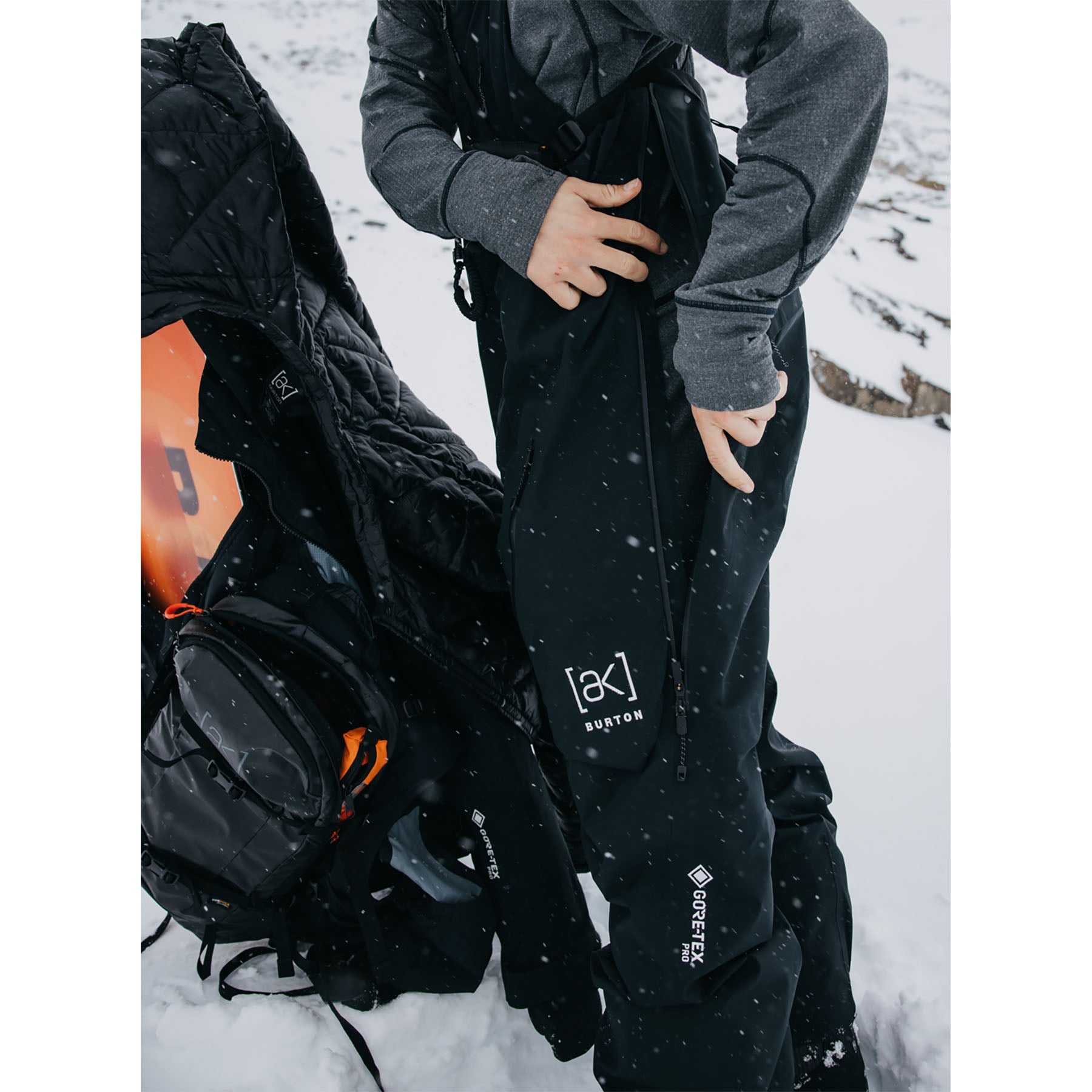Men's [ak] Freebird GORE‑TEX 3L Stretch Bib Pants | Burton
