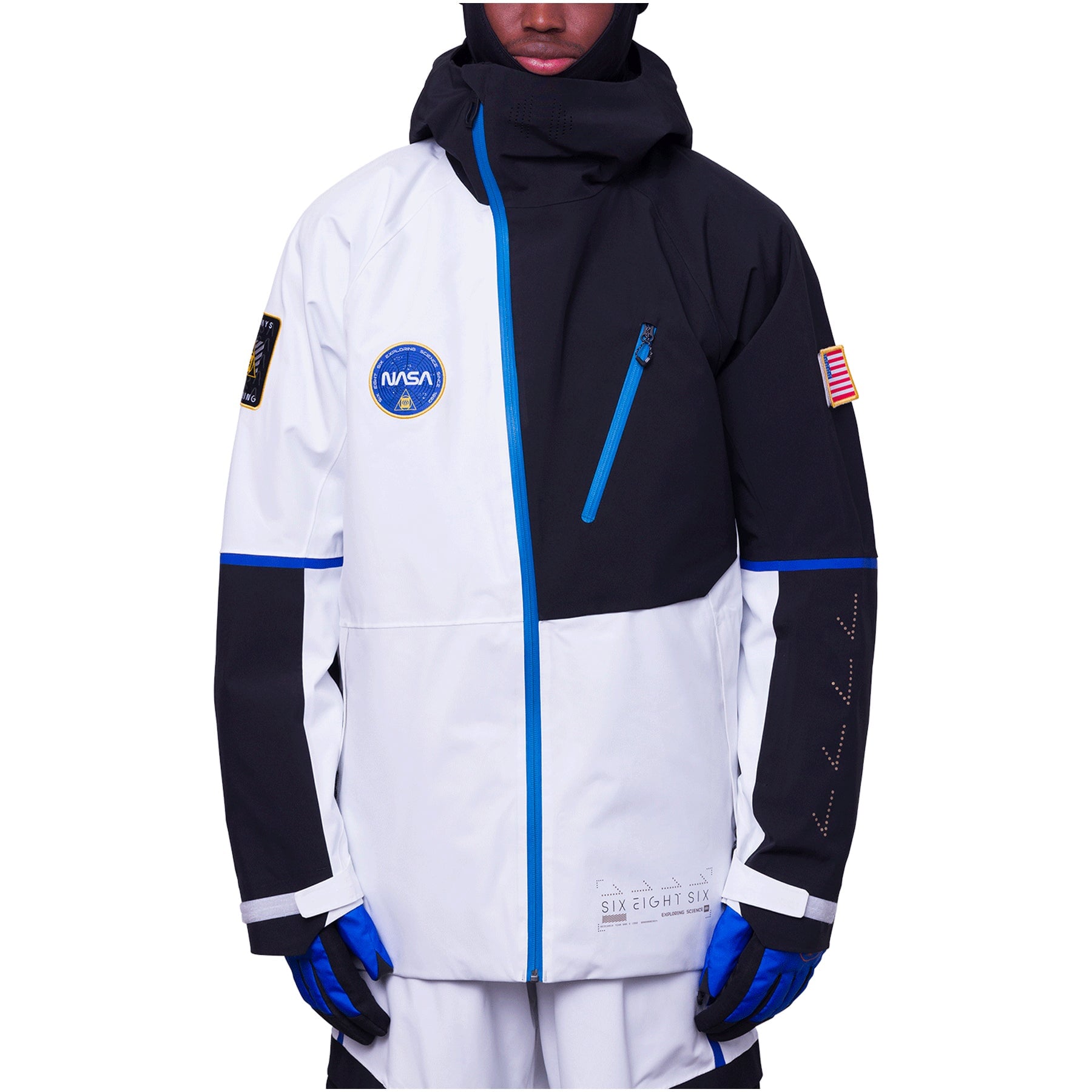 NASA White Black