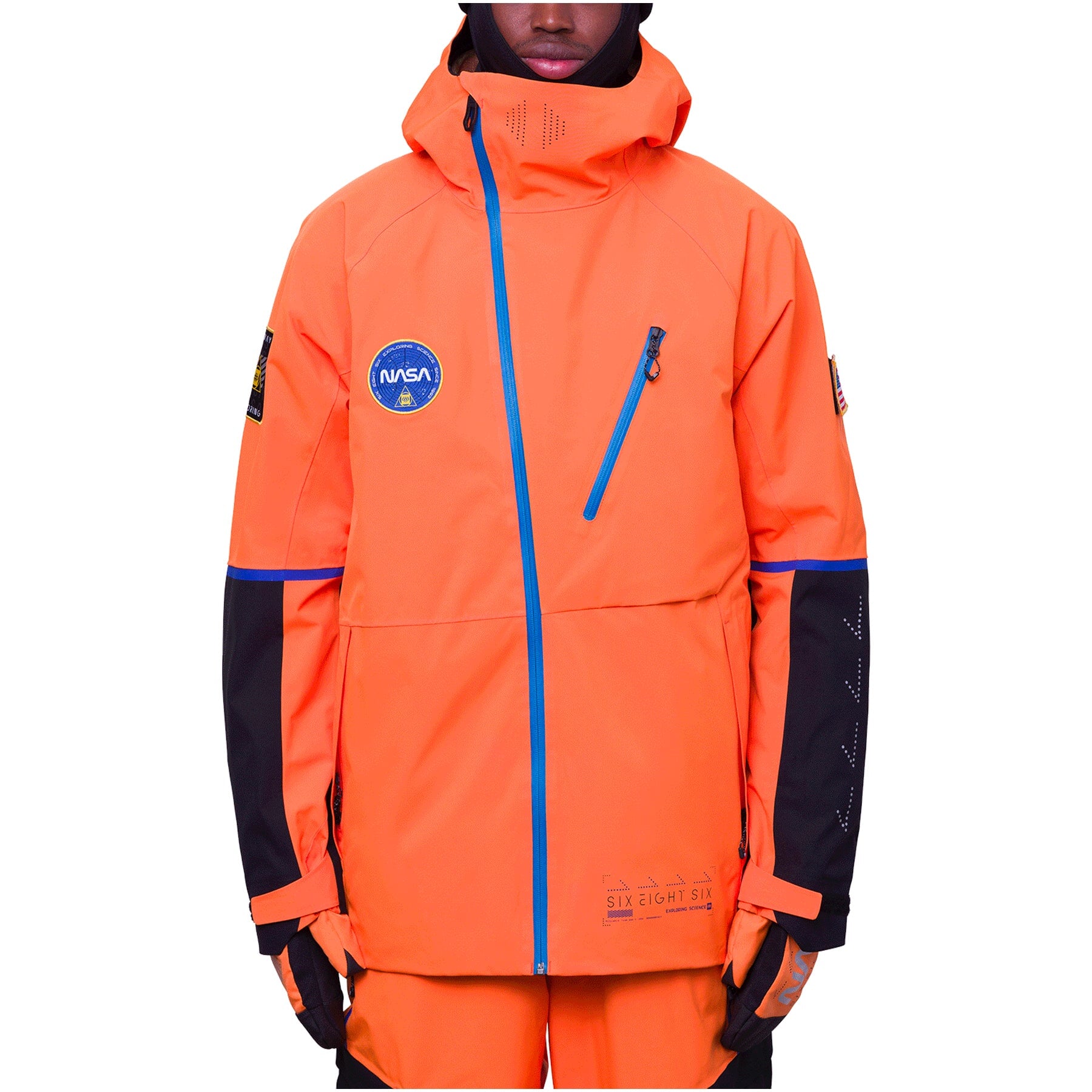NASA Orange Black