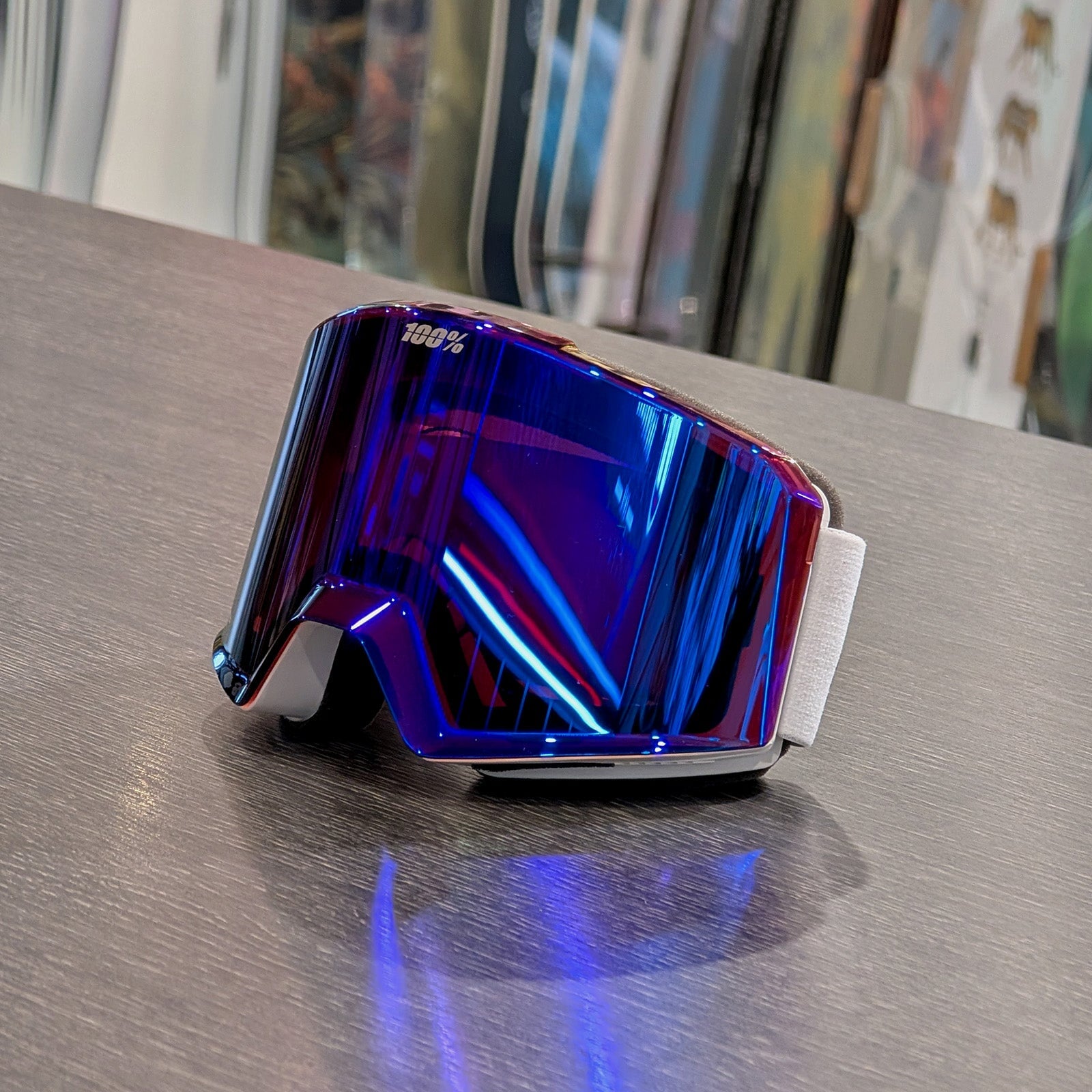 White - HiPER Copper w/ Violet Mirror & HiPER Pink w/ Turquoise Mirror