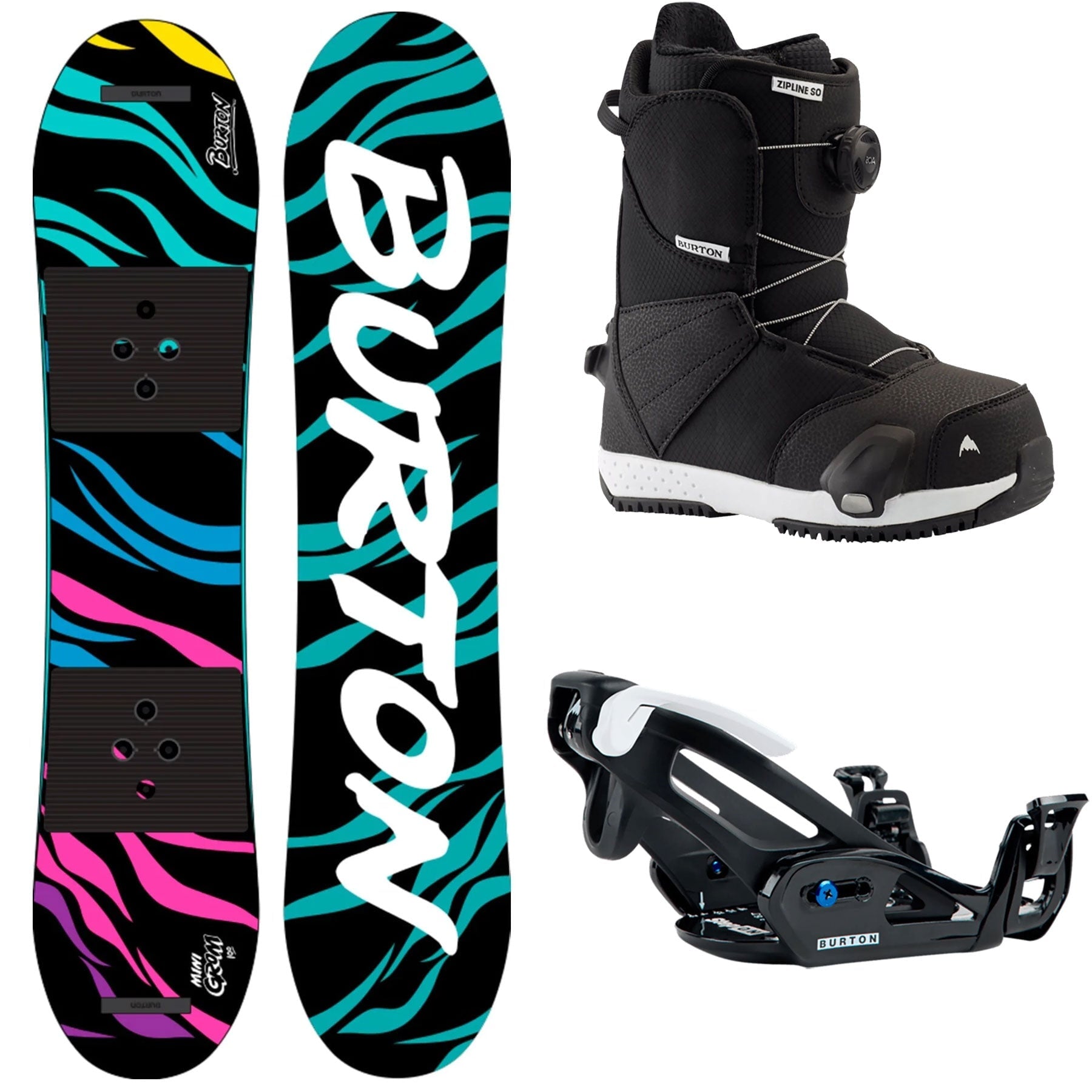 Burton Mini Grom Step On Package
