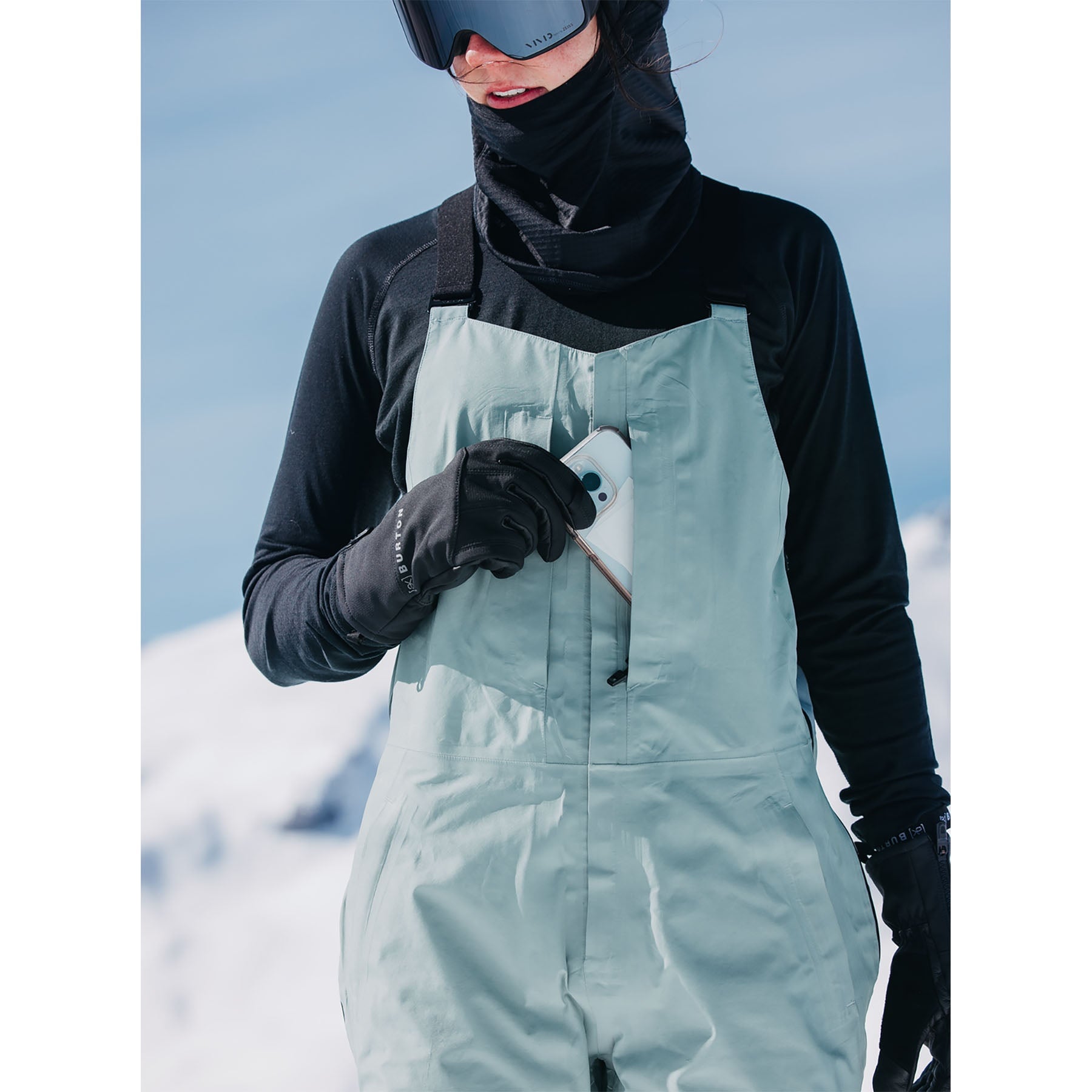 スノーボード BURTON [ak] Kimmy GORE-TEX 3L Bib Pants Women's Burton [ak] Kimmy GORE‑TEX 3L Stretch Bib Pants