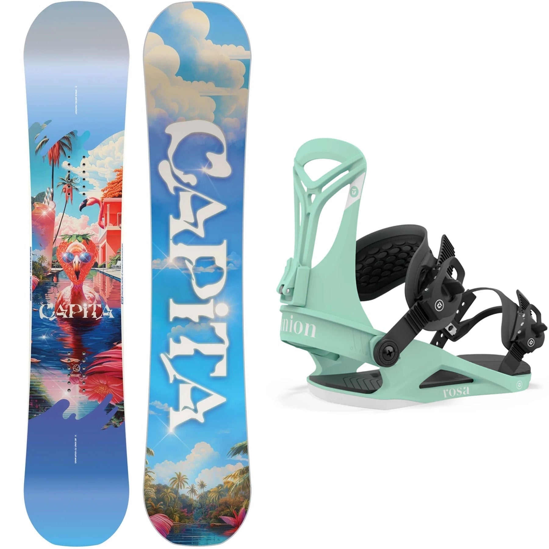 Capita Space Metal Fantasy / Union Rosa Package 