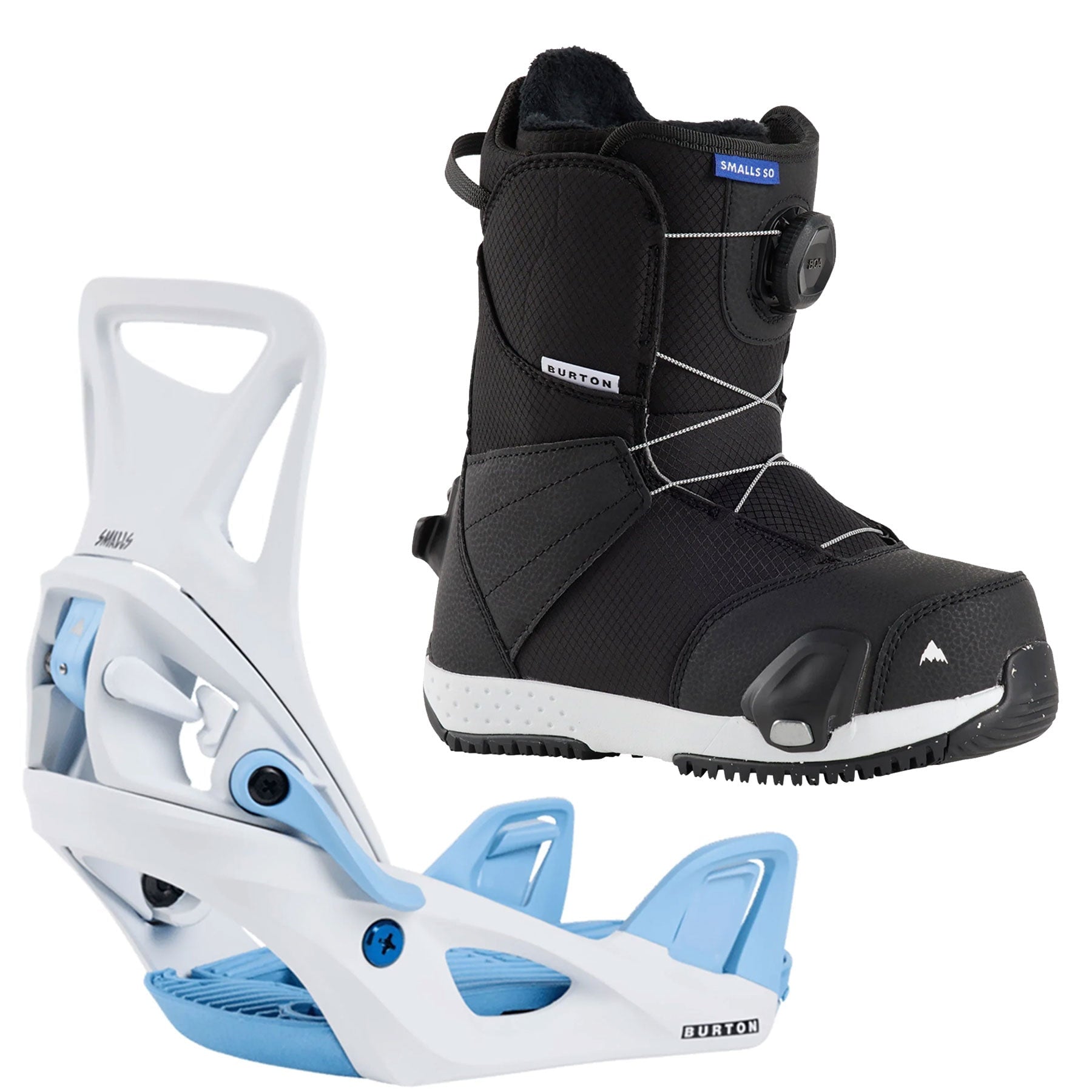 Burton Kids Smalls Step On Boots and Bindings Package